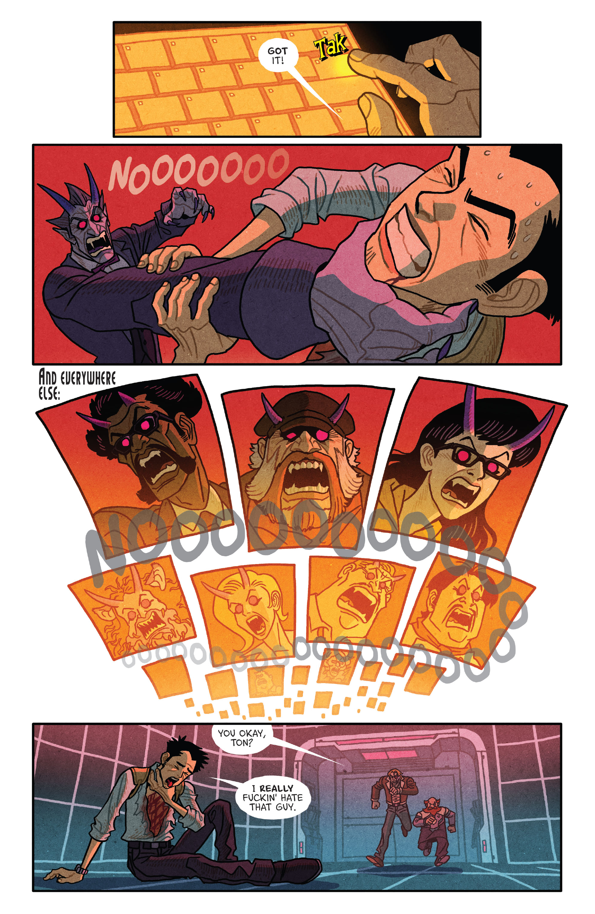 Read online Outer Darkness/Chew comic -  Issue #3 - 16