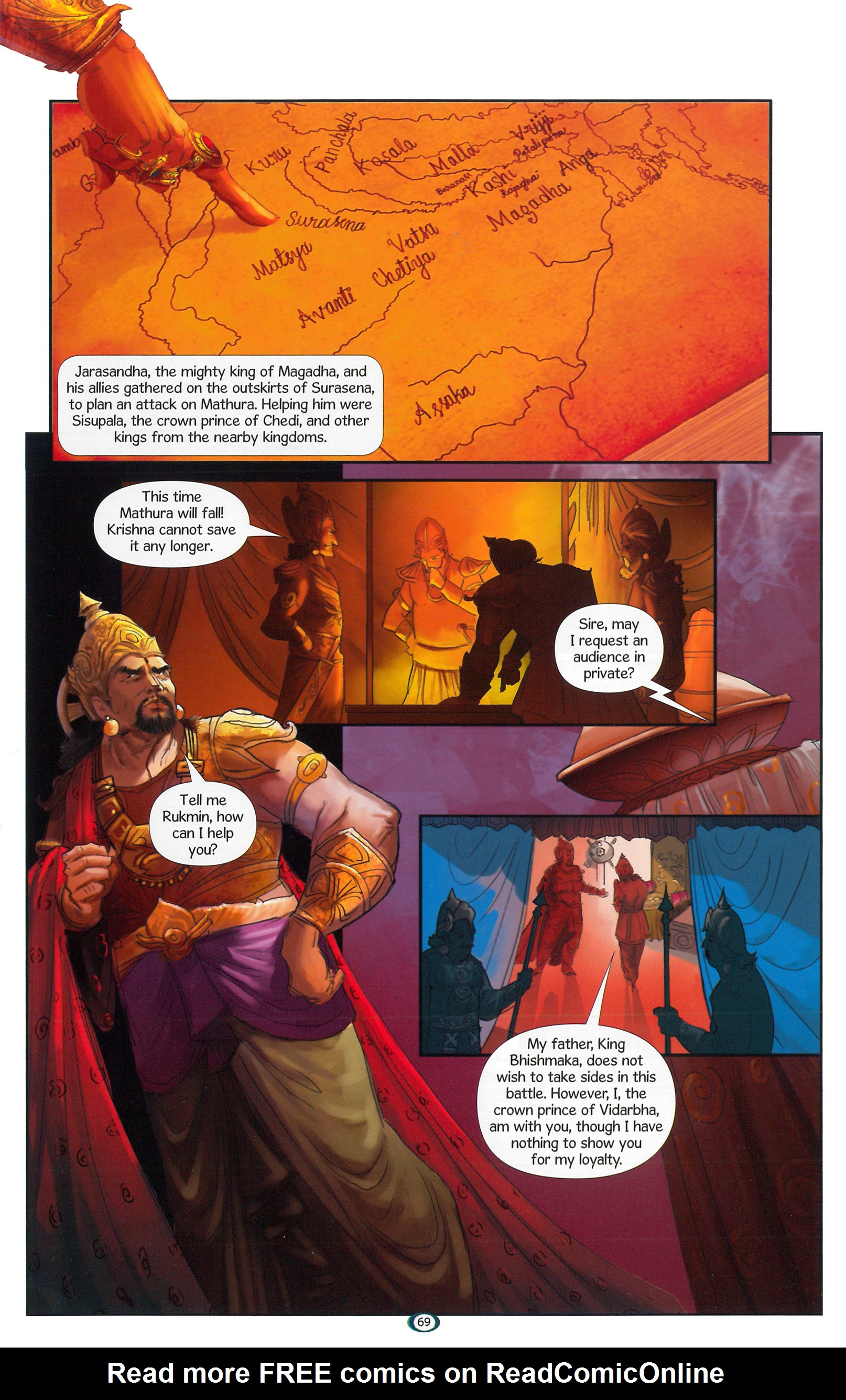 Read online Krishna: Defender of Dharma comic -  Issue # TPB (Part 1) - 71