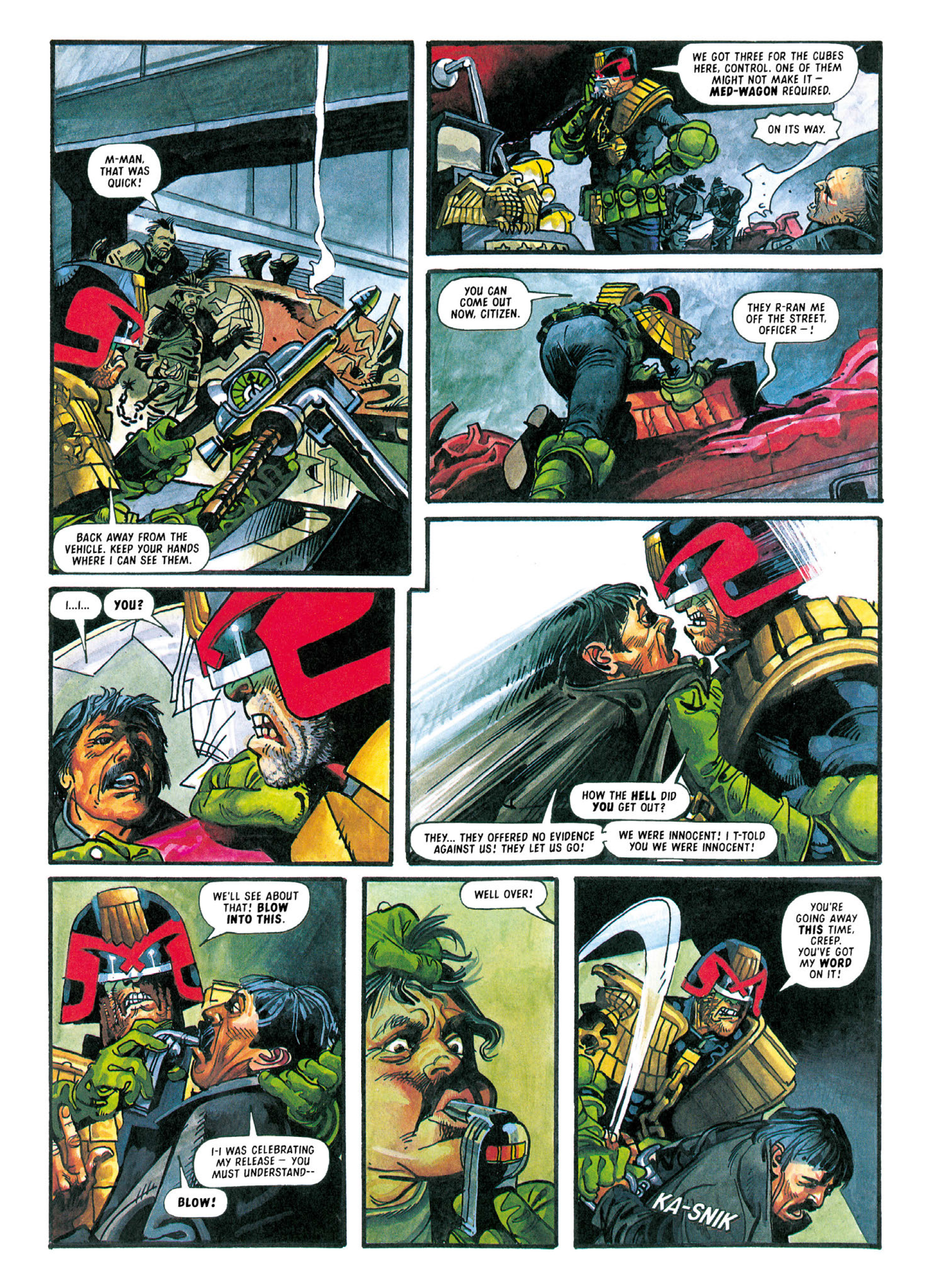 Read online Judge Dredd: The Complete Case Files comic -  Issue # TPB 28 - 206