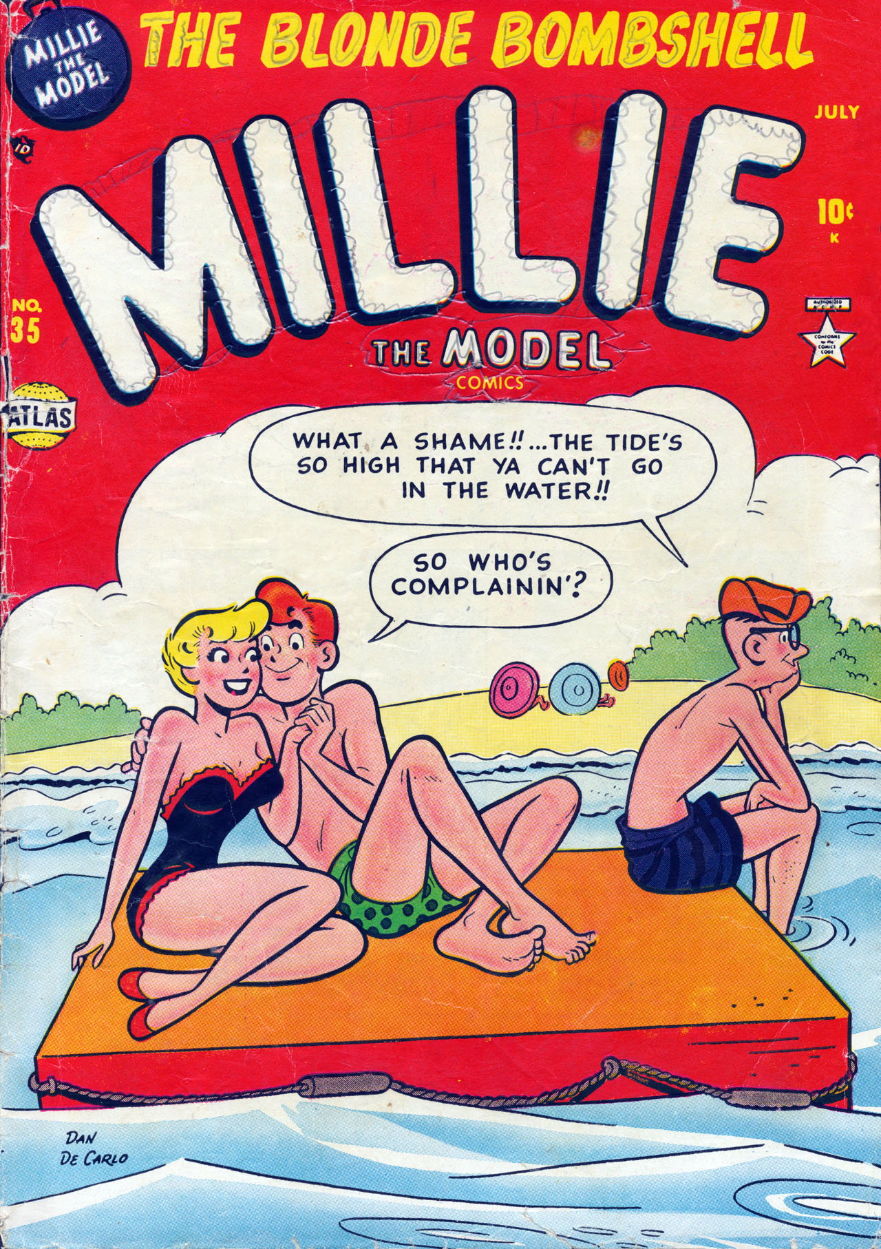 Read online Millie the Model comic -  Issue #35 - 1