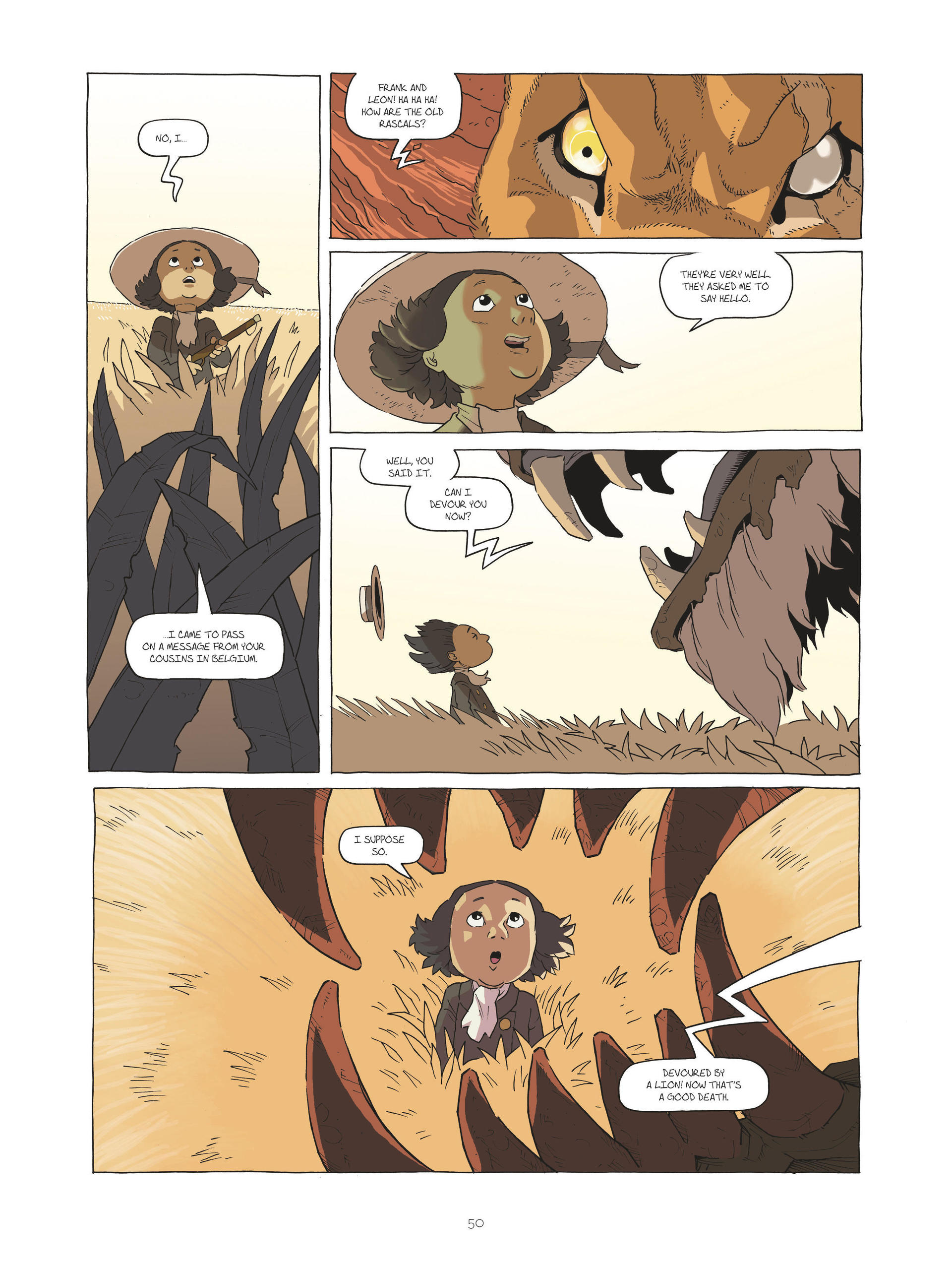 Read online Zidrou-Beuchot's African Trilogy comic -  Issue # TPB 2 - 50
