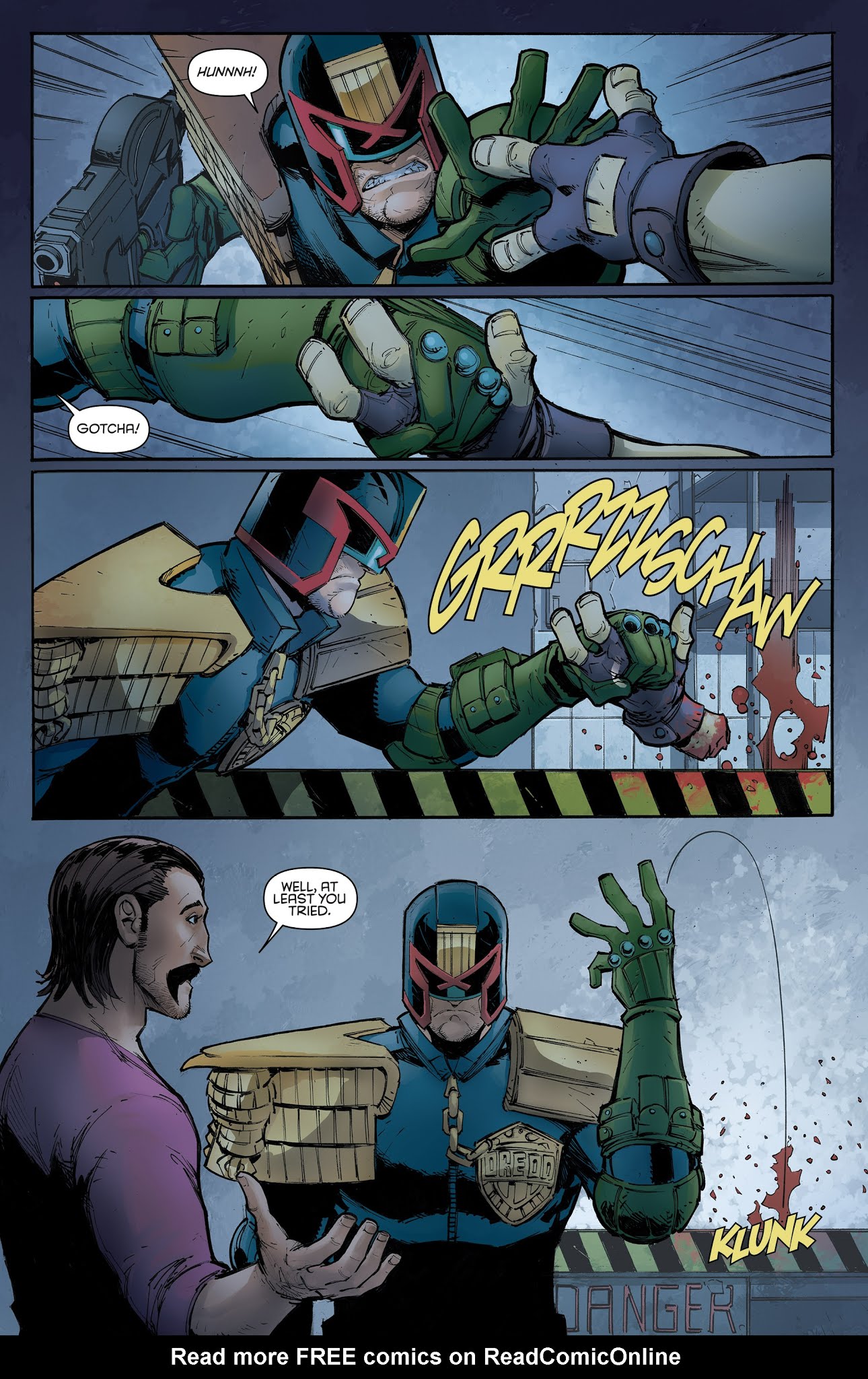 Read online Judge Dredd: Under Siege comic -  Issue #3 - 8