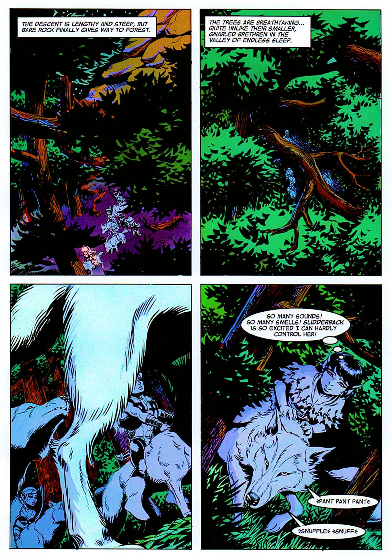 Read online ElfQuest: Kings of the Broken Wheel comic -  Issue #5 - 9