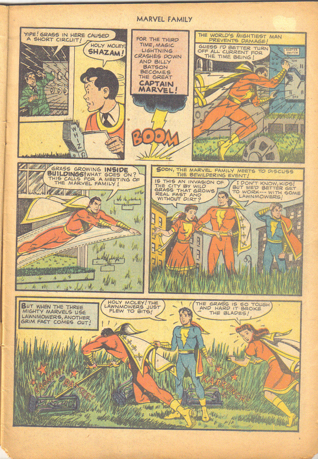 Read online The Marvel Family comic -  Issue #43 - 12
