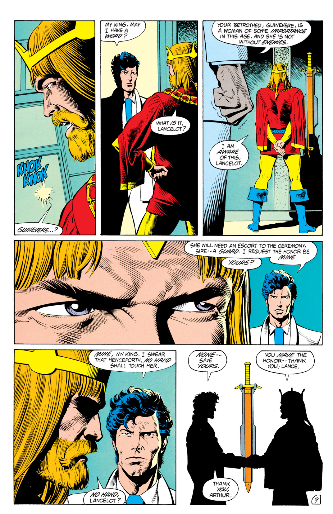 Read online Camelot 3000 comic -  Issue #6 - 11