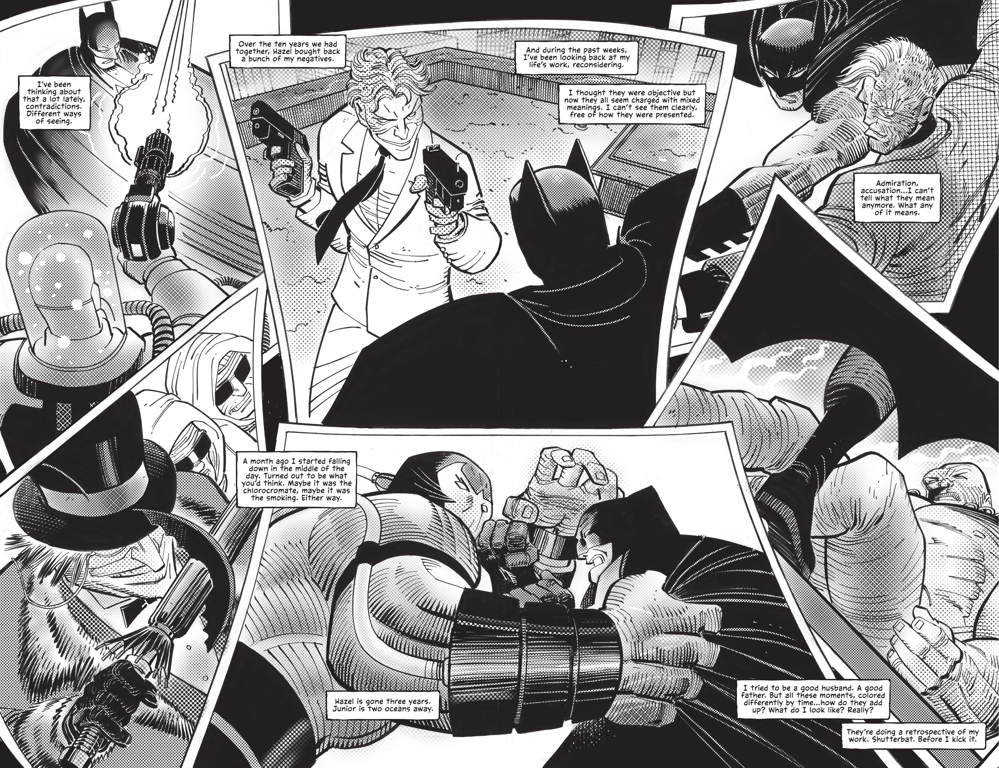 Read online Batman Black & White comic -  Issue #6 - 44