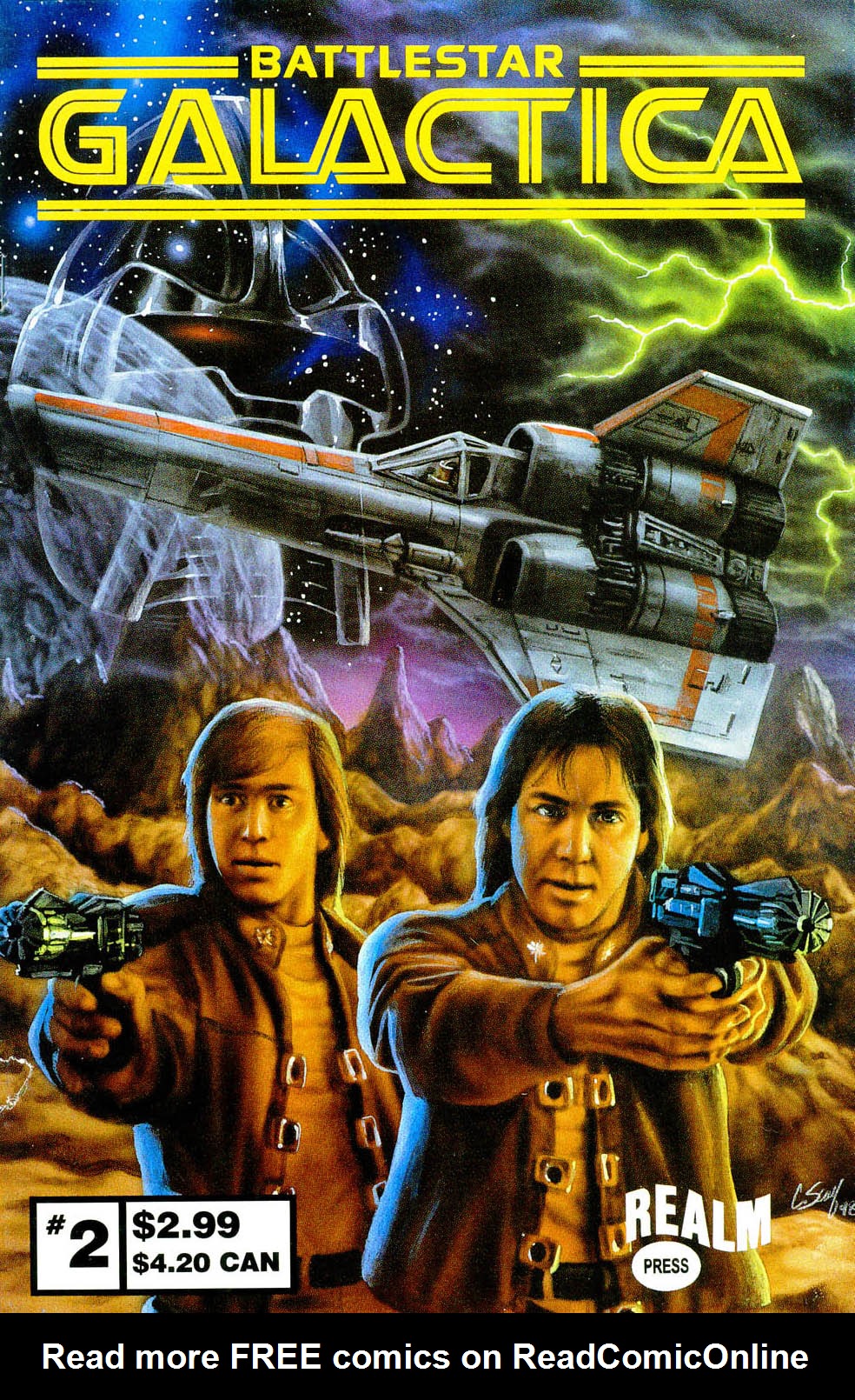 Read online Battlestar Galactica (1997) comic -  Issue #2 - 1