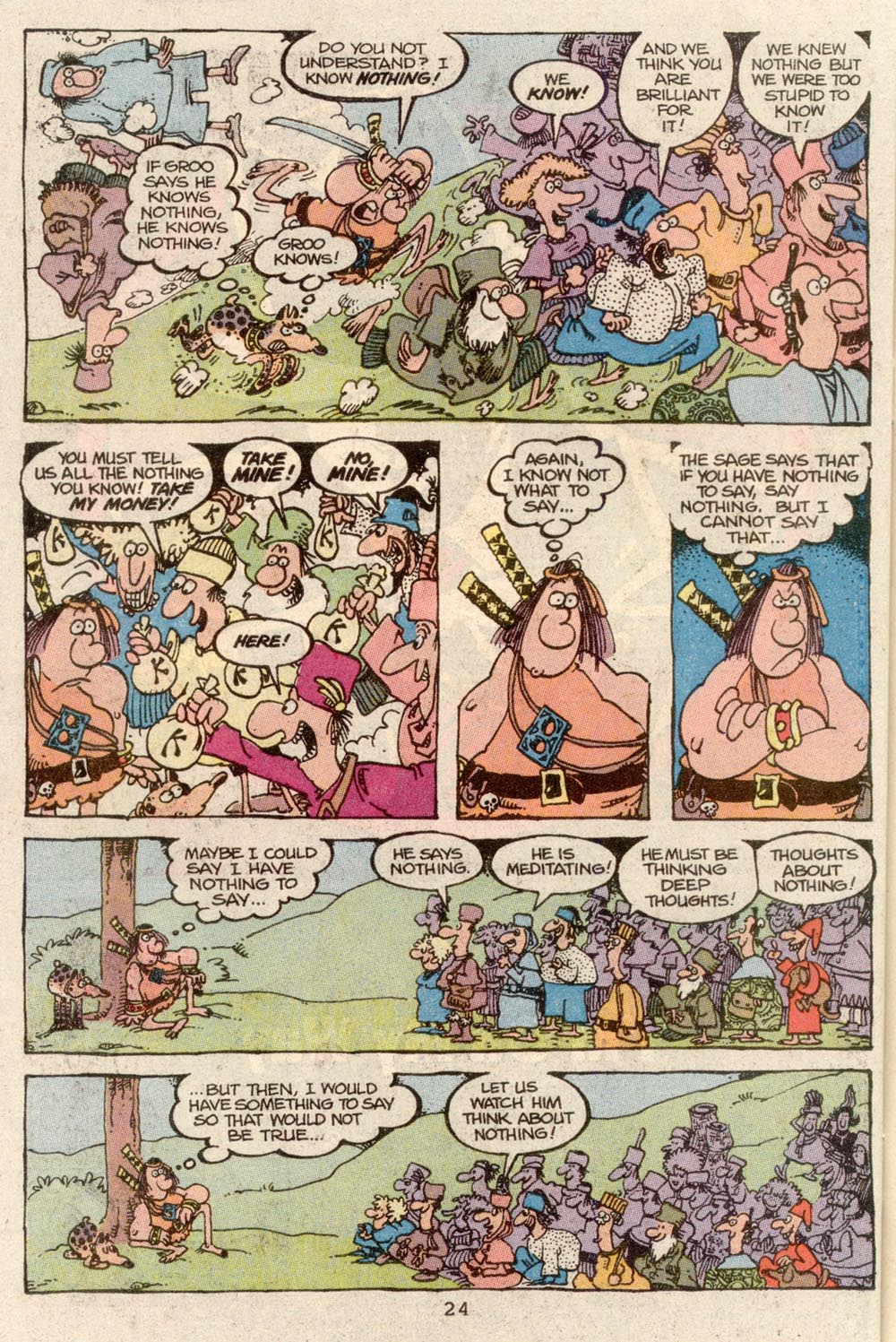 Read online Sergio Aragonés Groo the Wanderer comic -  Issue #66 - 18