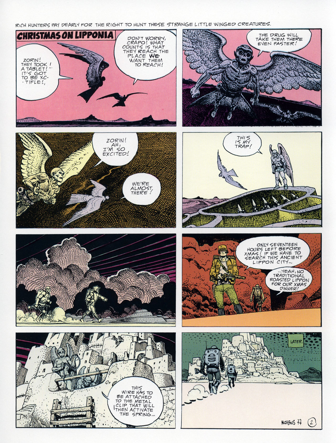 Read online Epic Graphic Novel: Moebius comic -  Issue # TPB 4 - 55