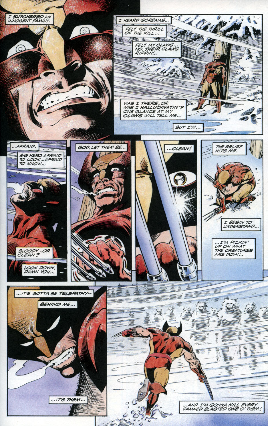 Read online Marvel Graphic Novel comic -  Issue #65 - Wolverine - Bloodlust - 17