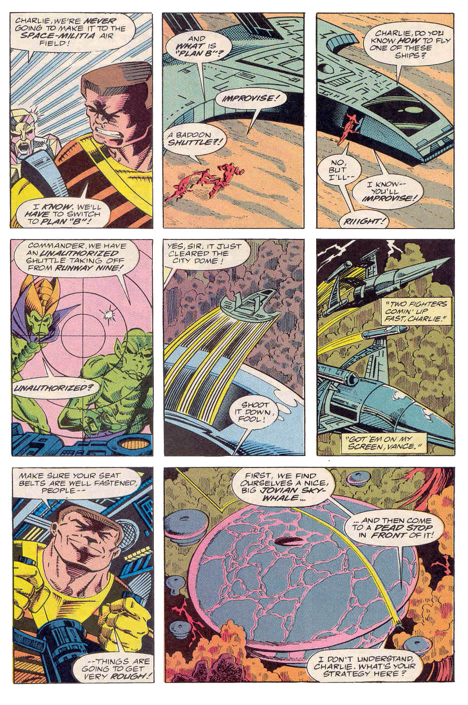 Read online Guardians of the Galaxy (1990) comic -  Issue # _Annual 1 - 47