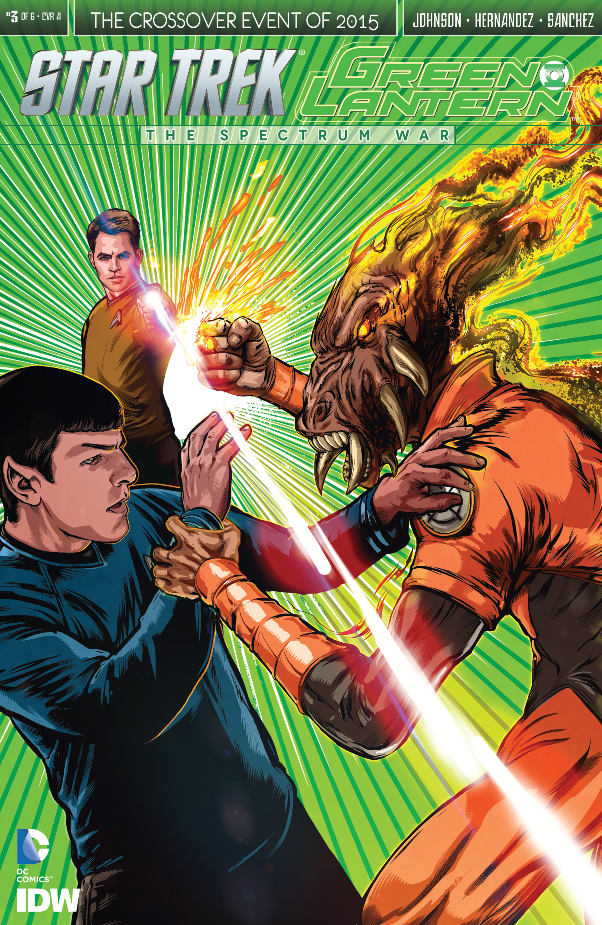 Read online Star Trek/Green Lantern (2015) comic -  Issue #3 - 1