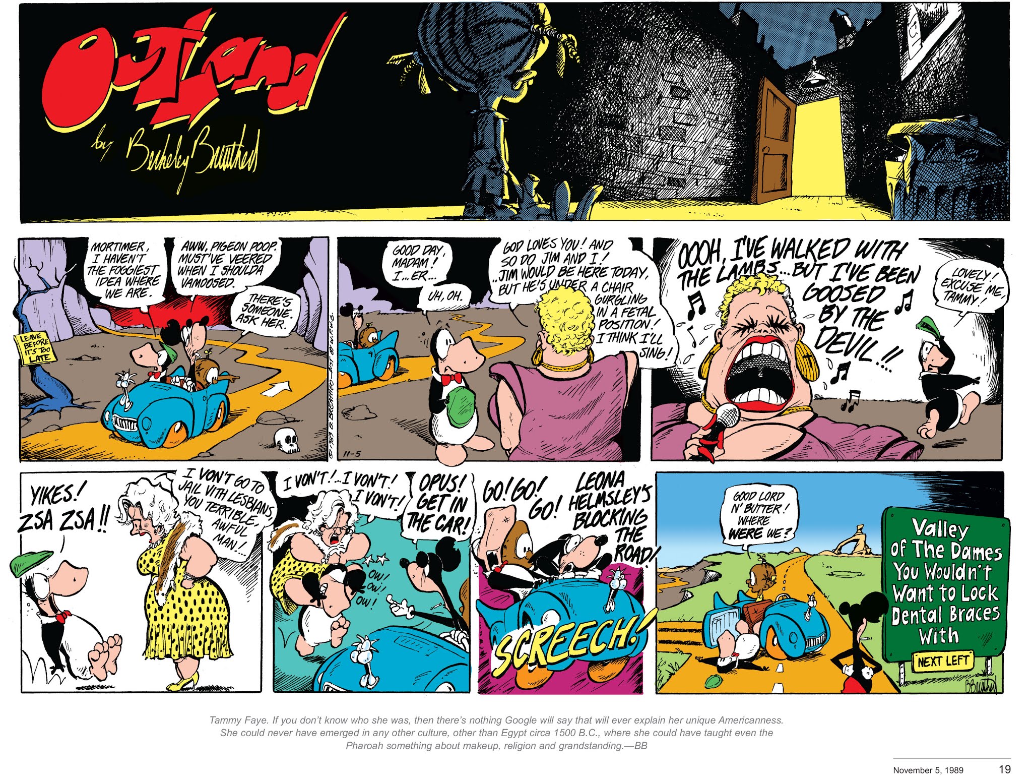 Read online Berkeley Breathed’s Outland comic -  Issue # TPB (Part 1) - 20