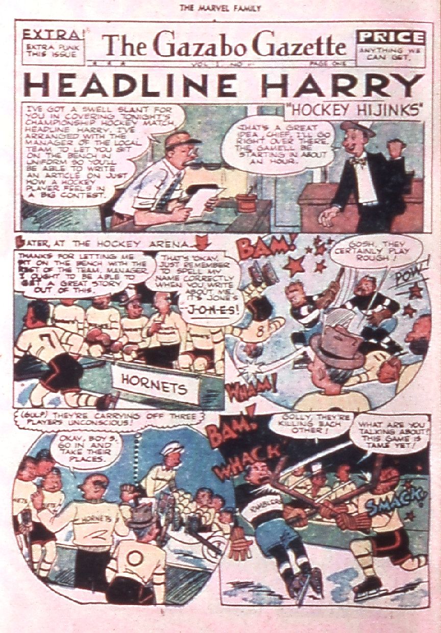 Read online The Marvel Family comic -  Issue #30 - 34