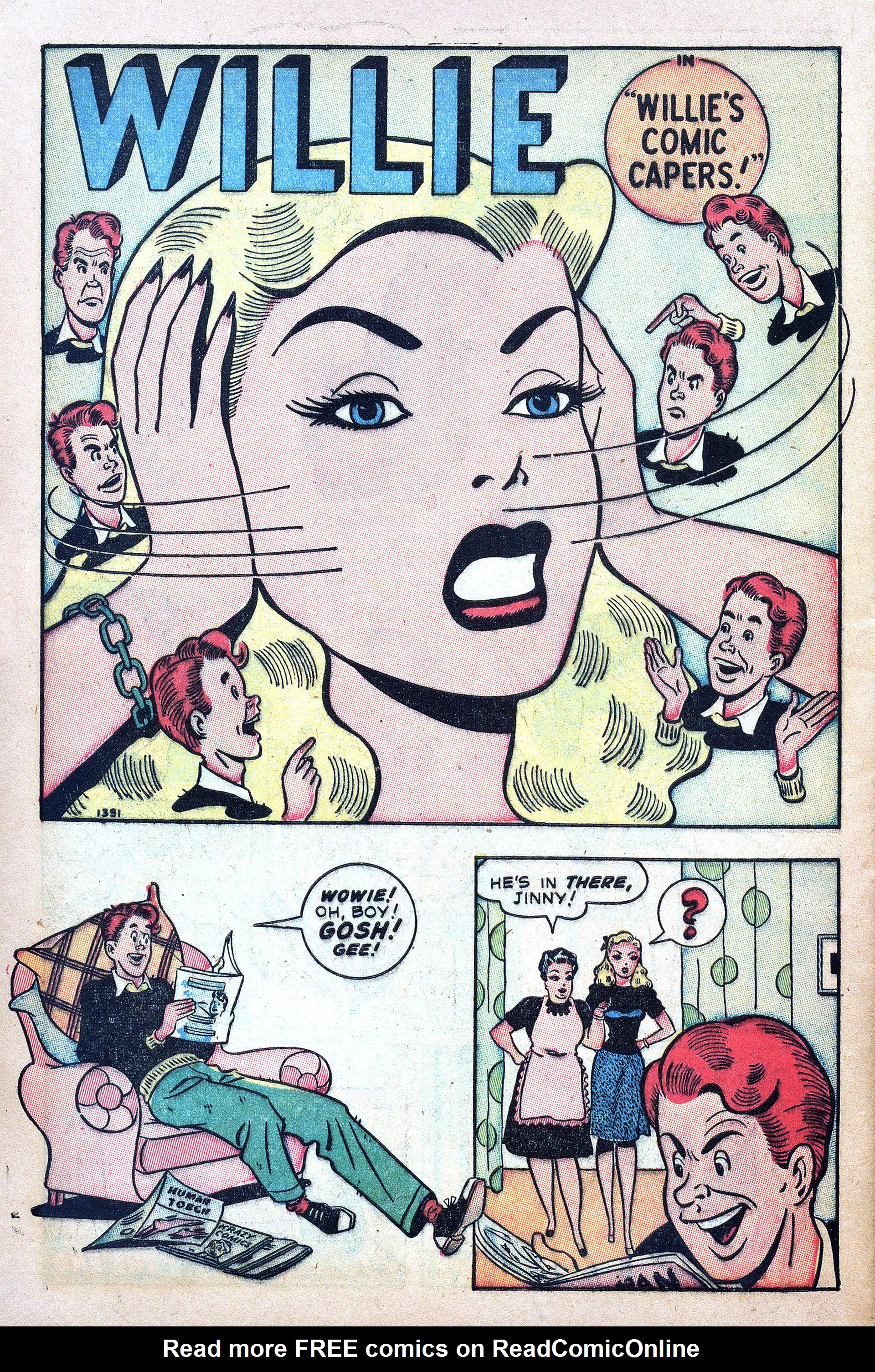 Read online Willie Comics (1946) comic -  Issue #9 - 42