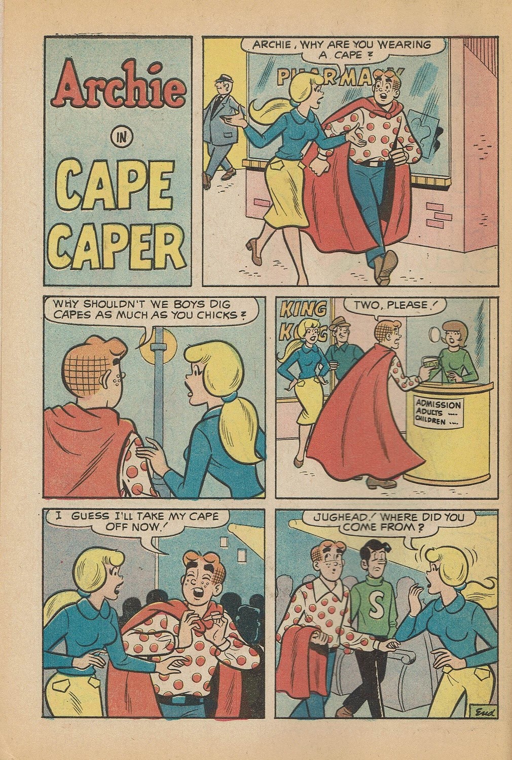 Read online Archie's Joke Book Magazine comic -  Issue #171 - 6
