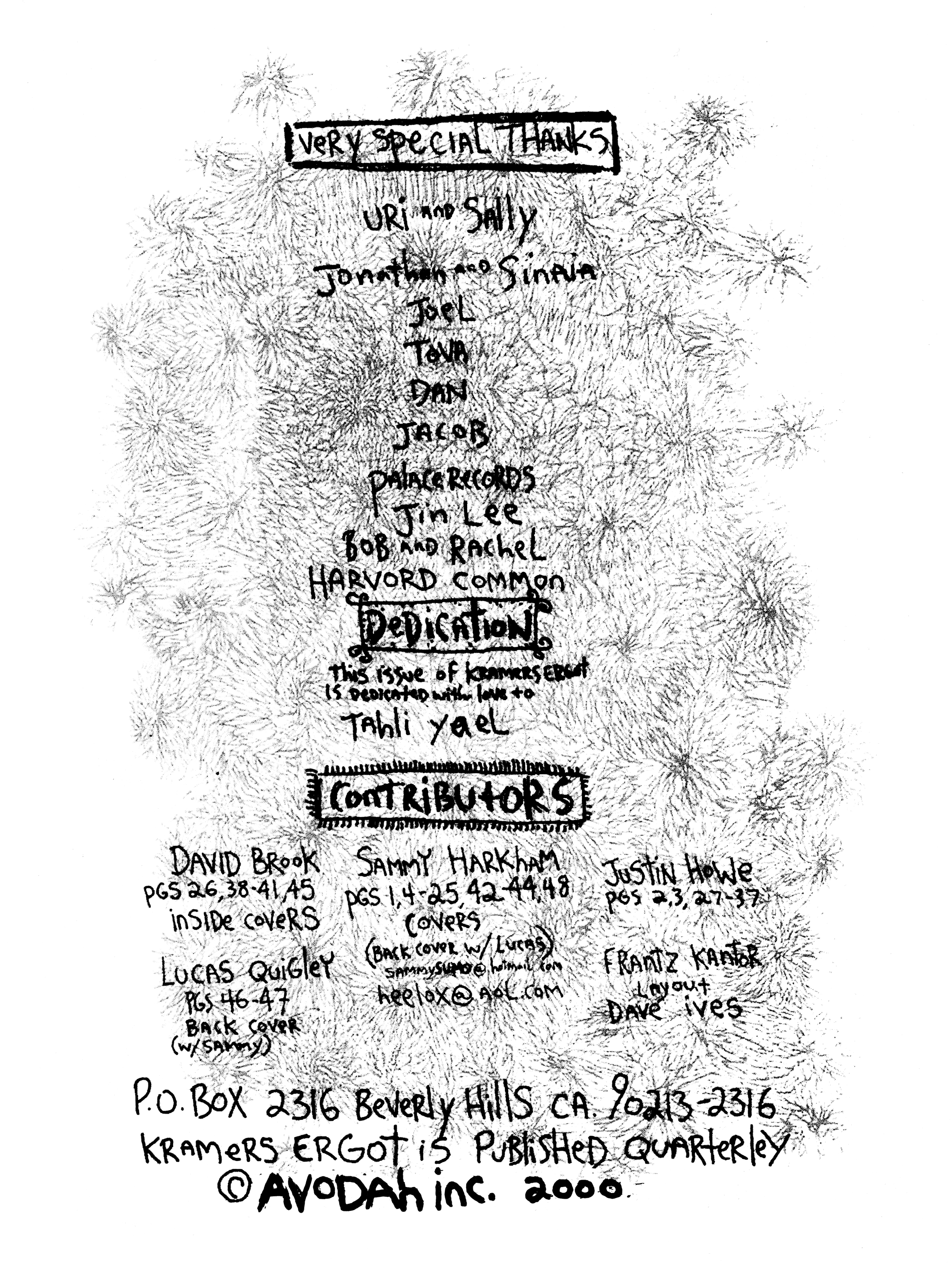Read online Kramers Ergot comic -  Issue #1 - 51