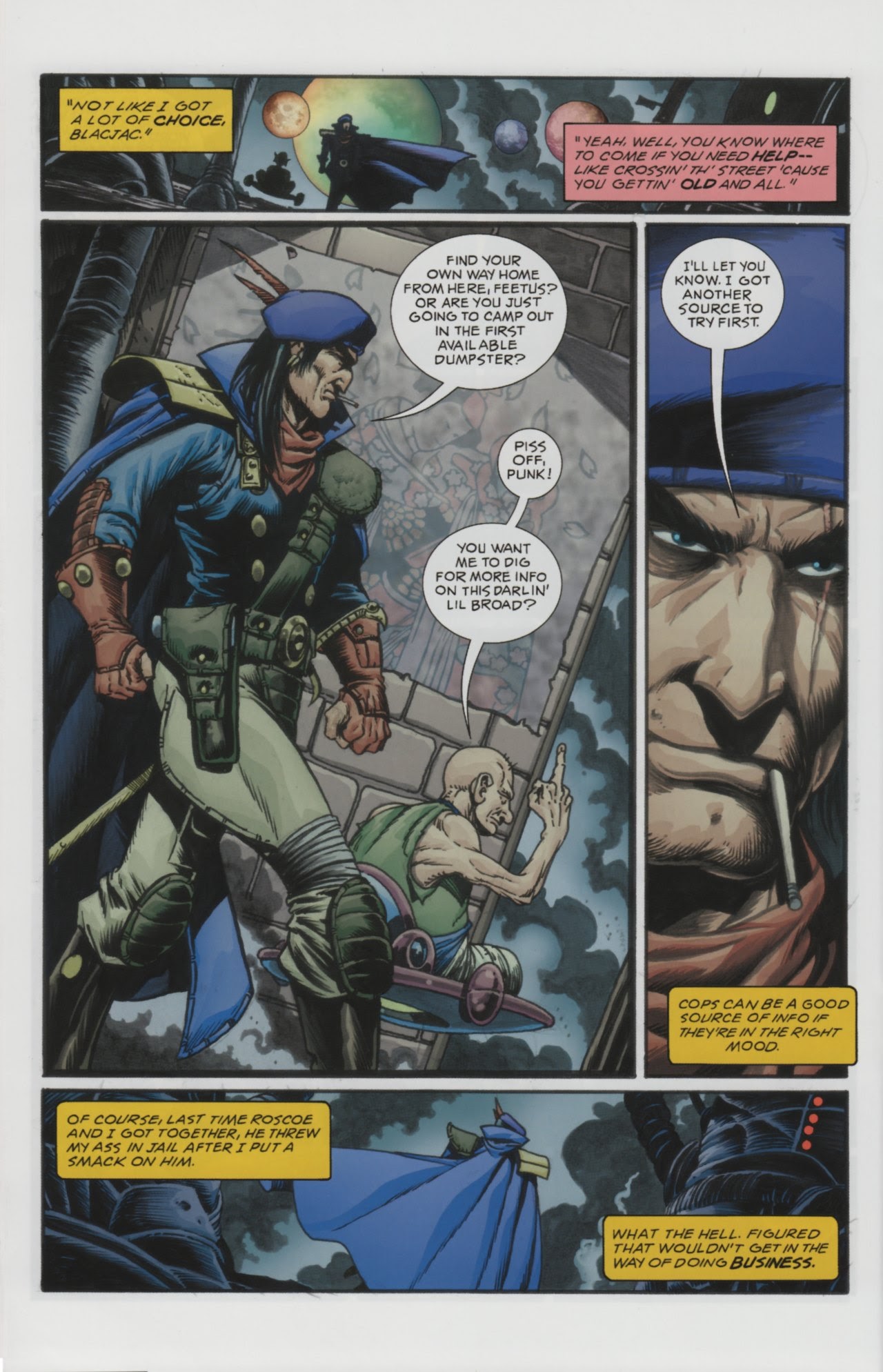 Read online GrimJack: The Manx Cat comic -  Issue #2 - 22