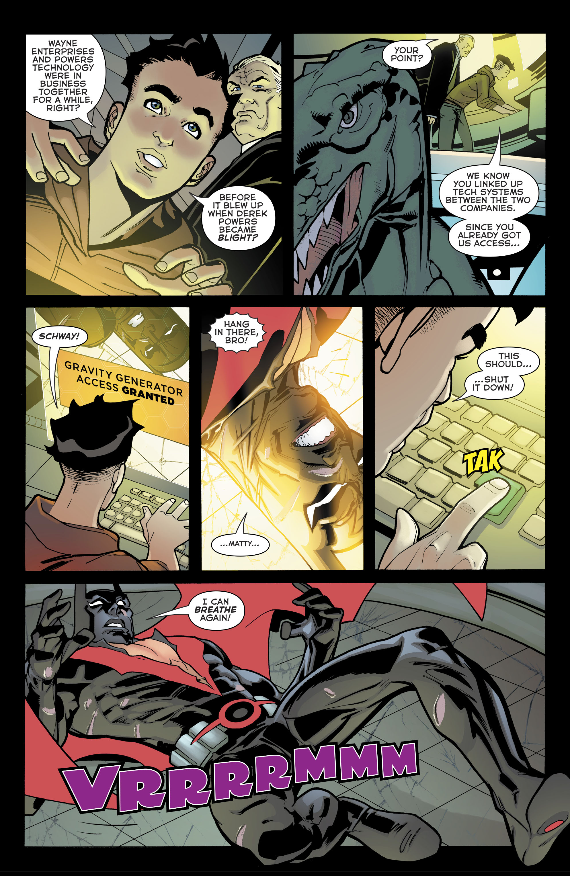 Read online Batman Beyond (2016) comic -  Issue #32 - 6