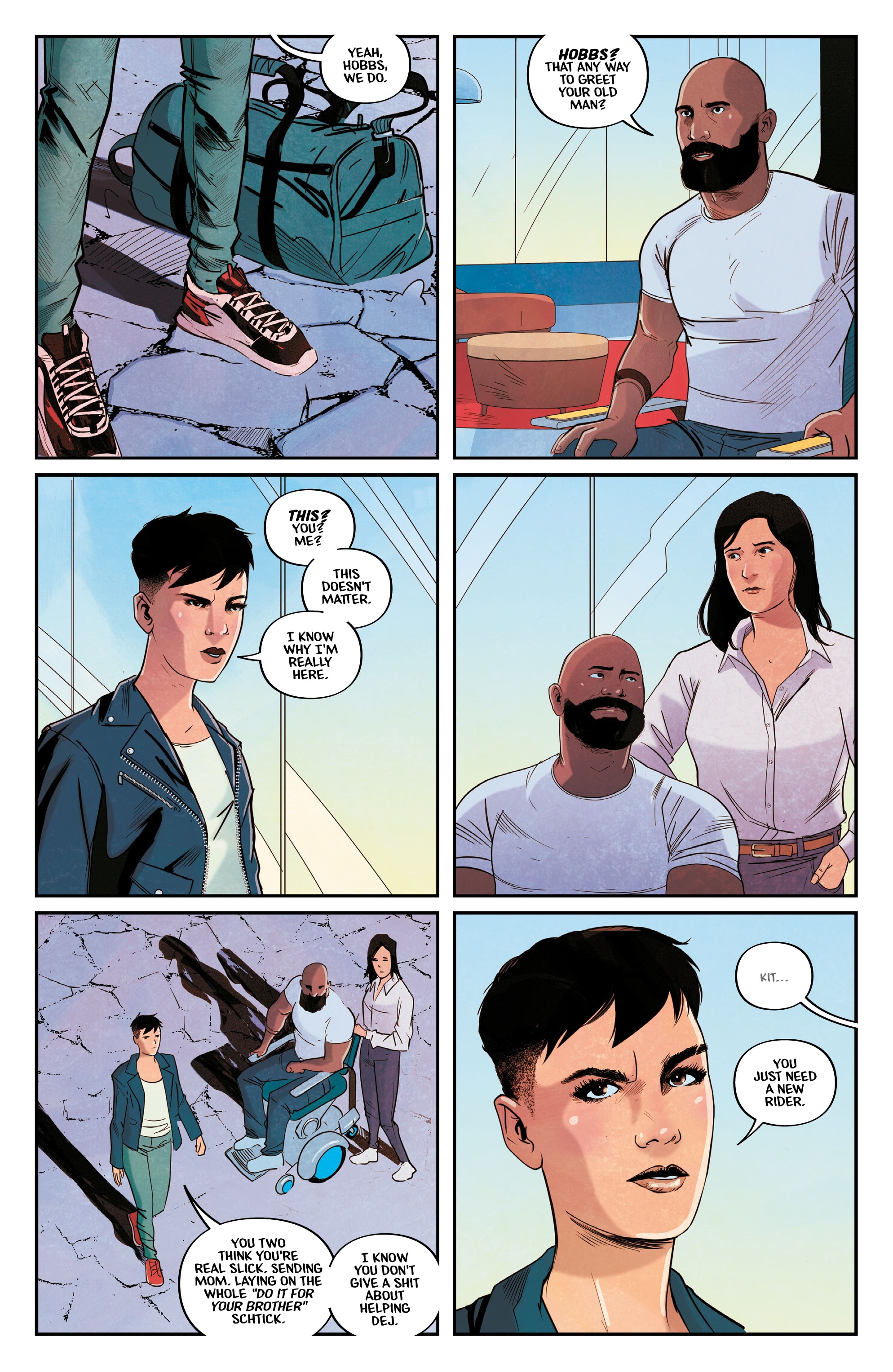 Read online We Ride Titans comic -  Issue #1 - 25