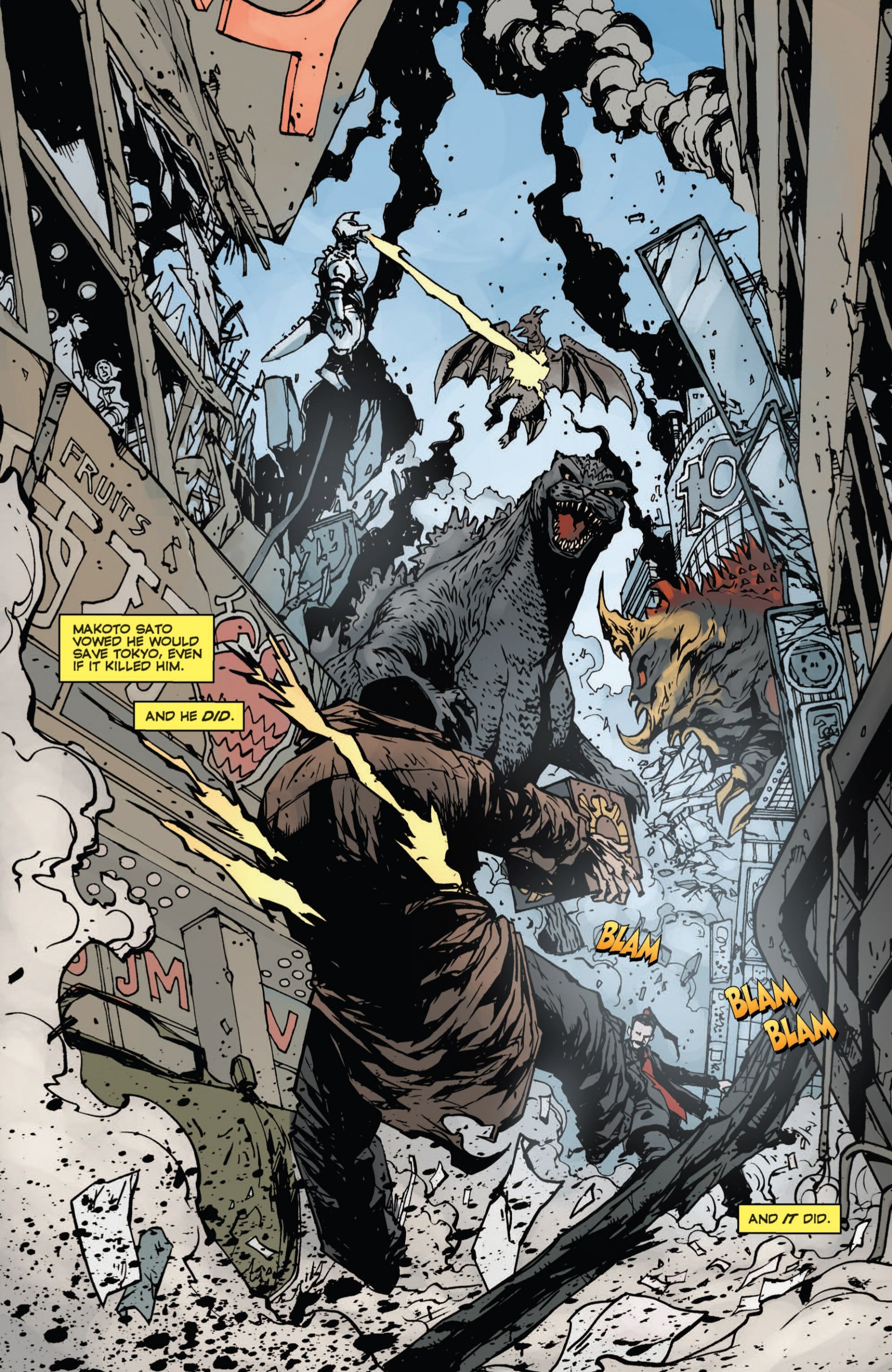 Read online Godzilla: Gangsters and Goliaths comic -  Issue # Full - 106