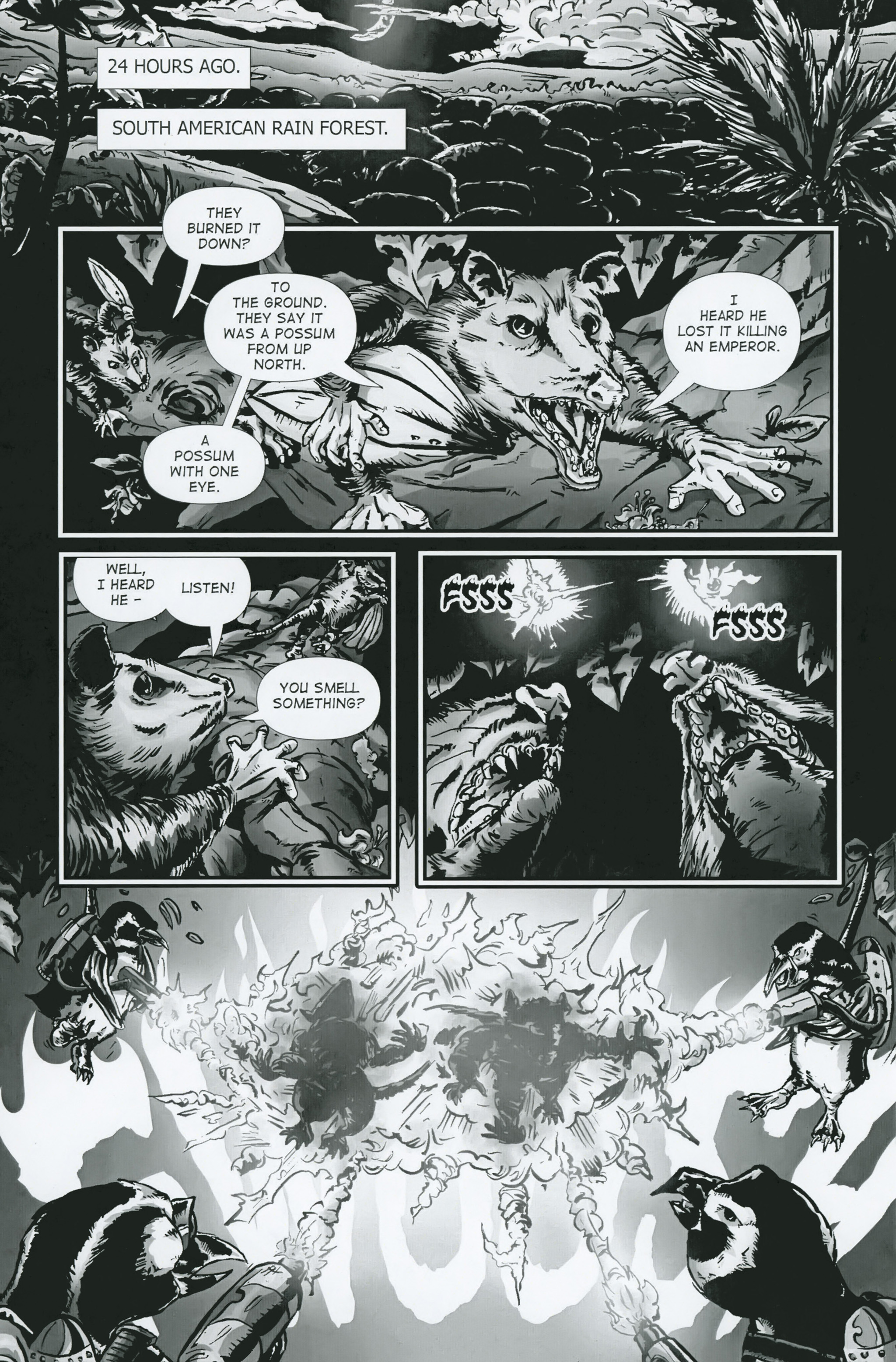 Read online Penguins vs. Possums comic -  Issue #4 - 4