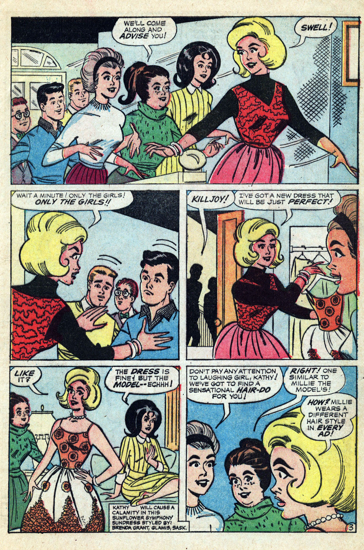 Read online Kathy (1959) comic -  Issue #26 - 5