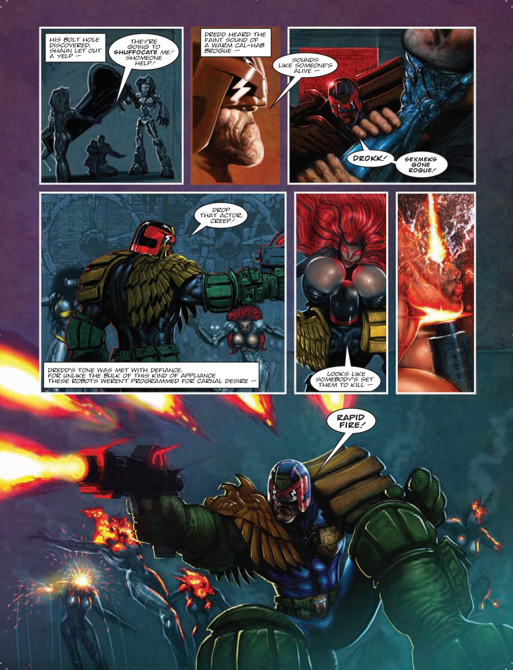 Read online Judge Dredd Megazine (Vol. 5) comic -  Issue #305 - 12