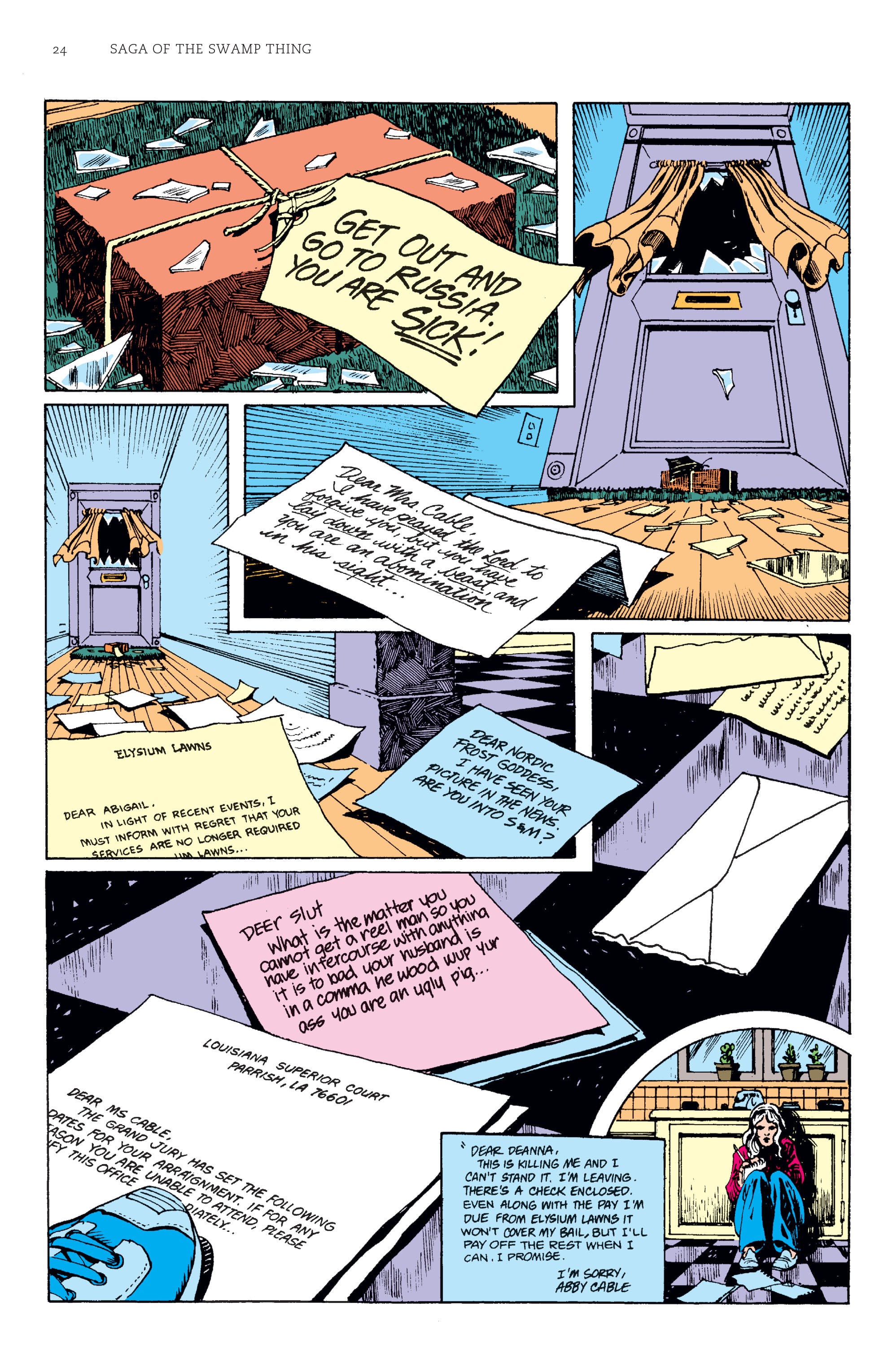 Read online Saga of the Swamp Thing comic -  Issue # TPB 5 (Part 1) - 21