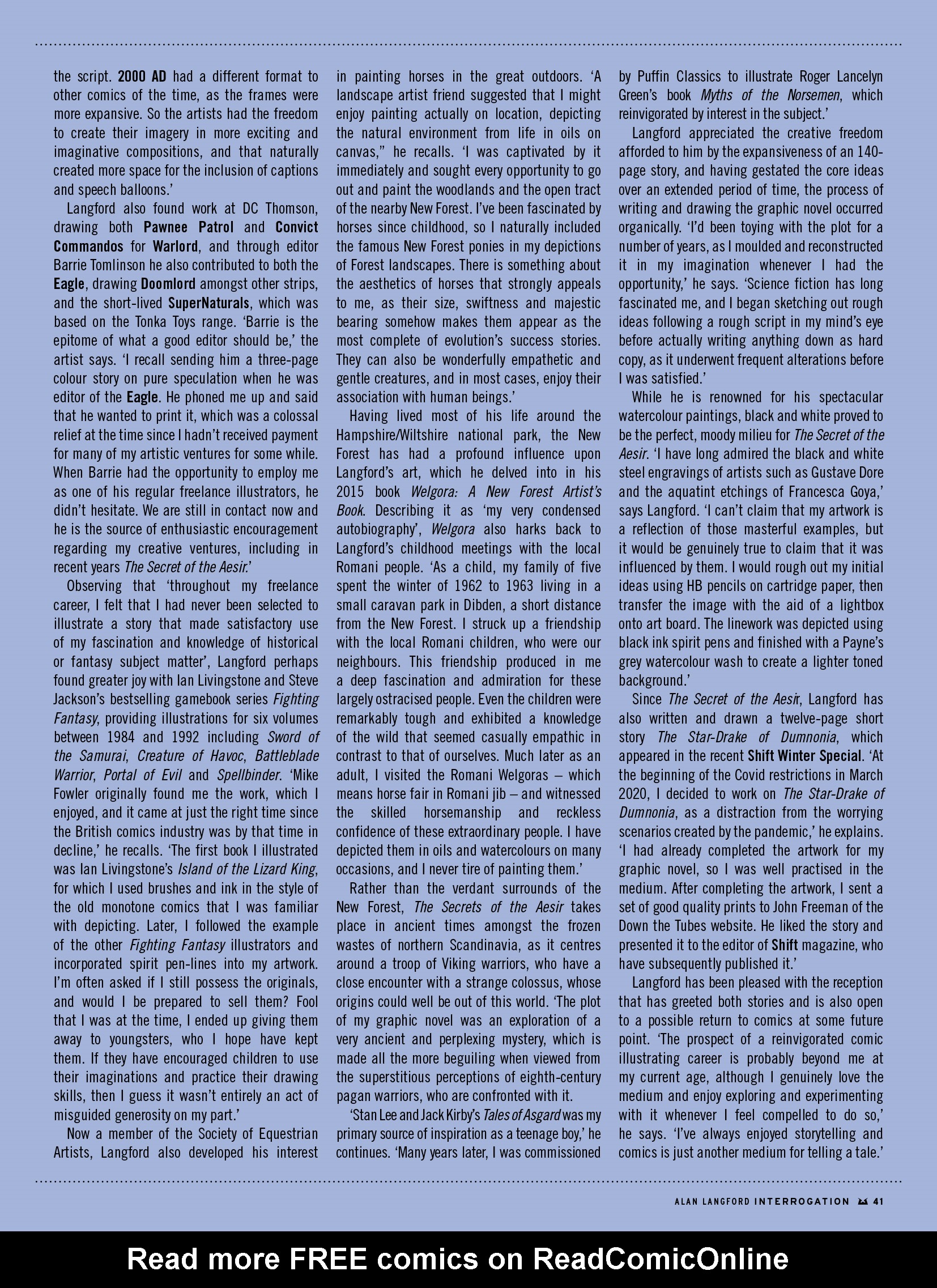 Read online Judge Dredd Megazine (Vol. 5) comic -  Issue #446 - 41