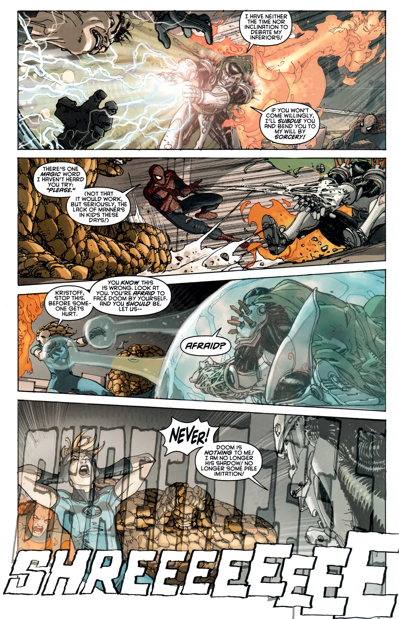 Read online Spider-Man/Fantastic Four comic -  Issue #4 - 12