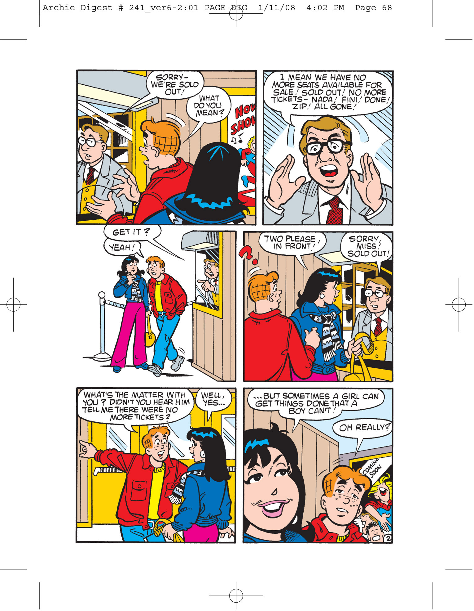 Read online Archie Digest Magazine comic -  Issue #241 - 56