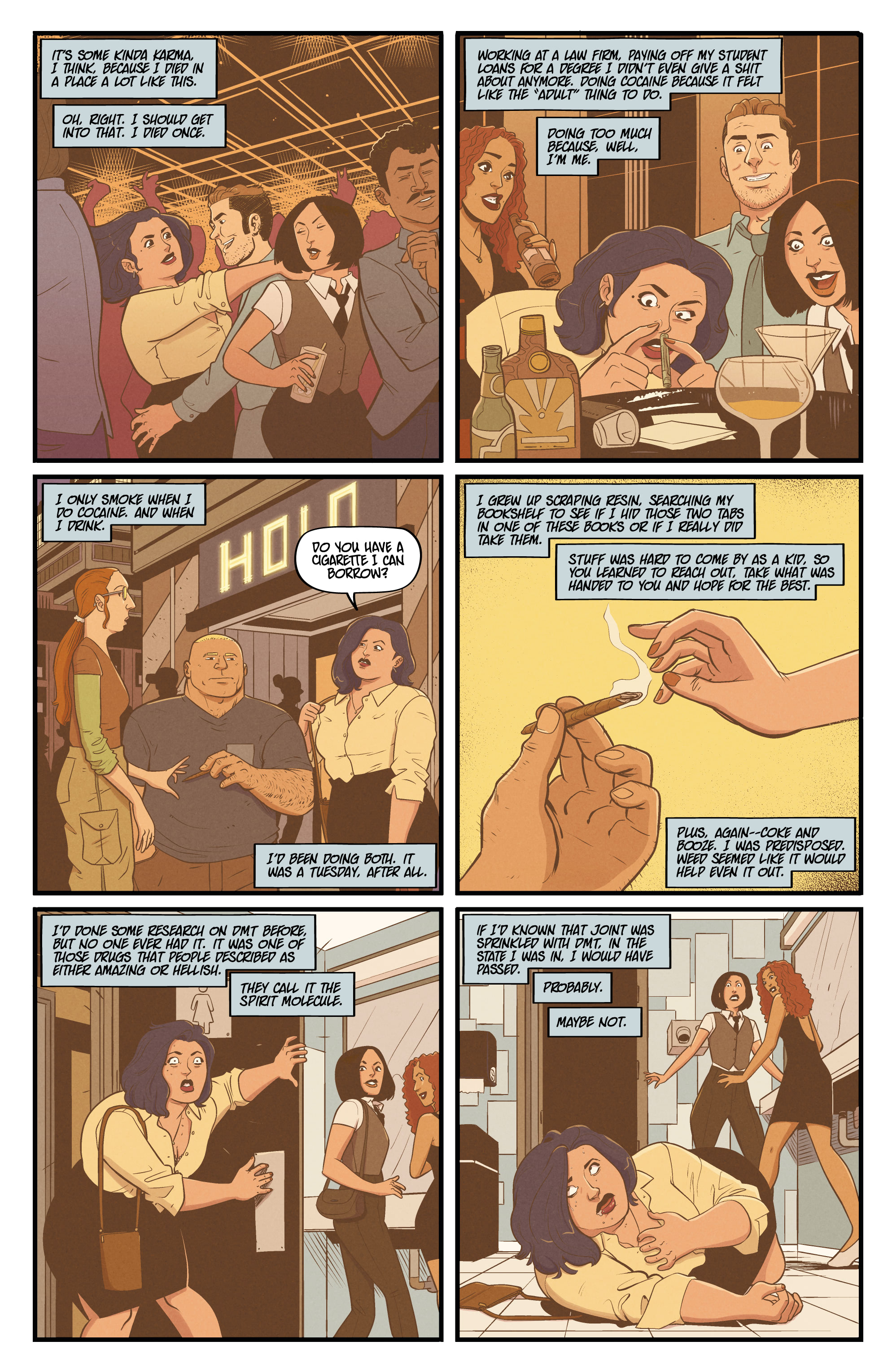 Read online Dirtbag Rapture comic -  Issue #1 - 10