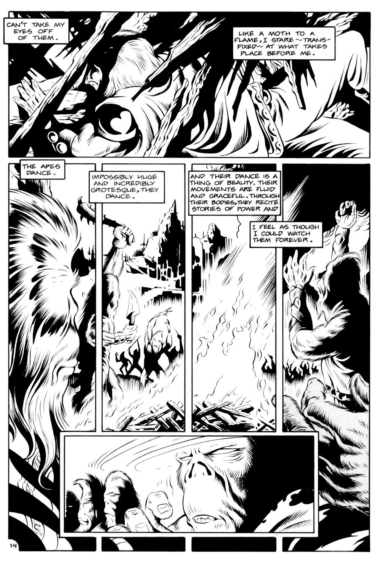 Read online Planet of the Apes (1990) comic -  Issue #10 - 18