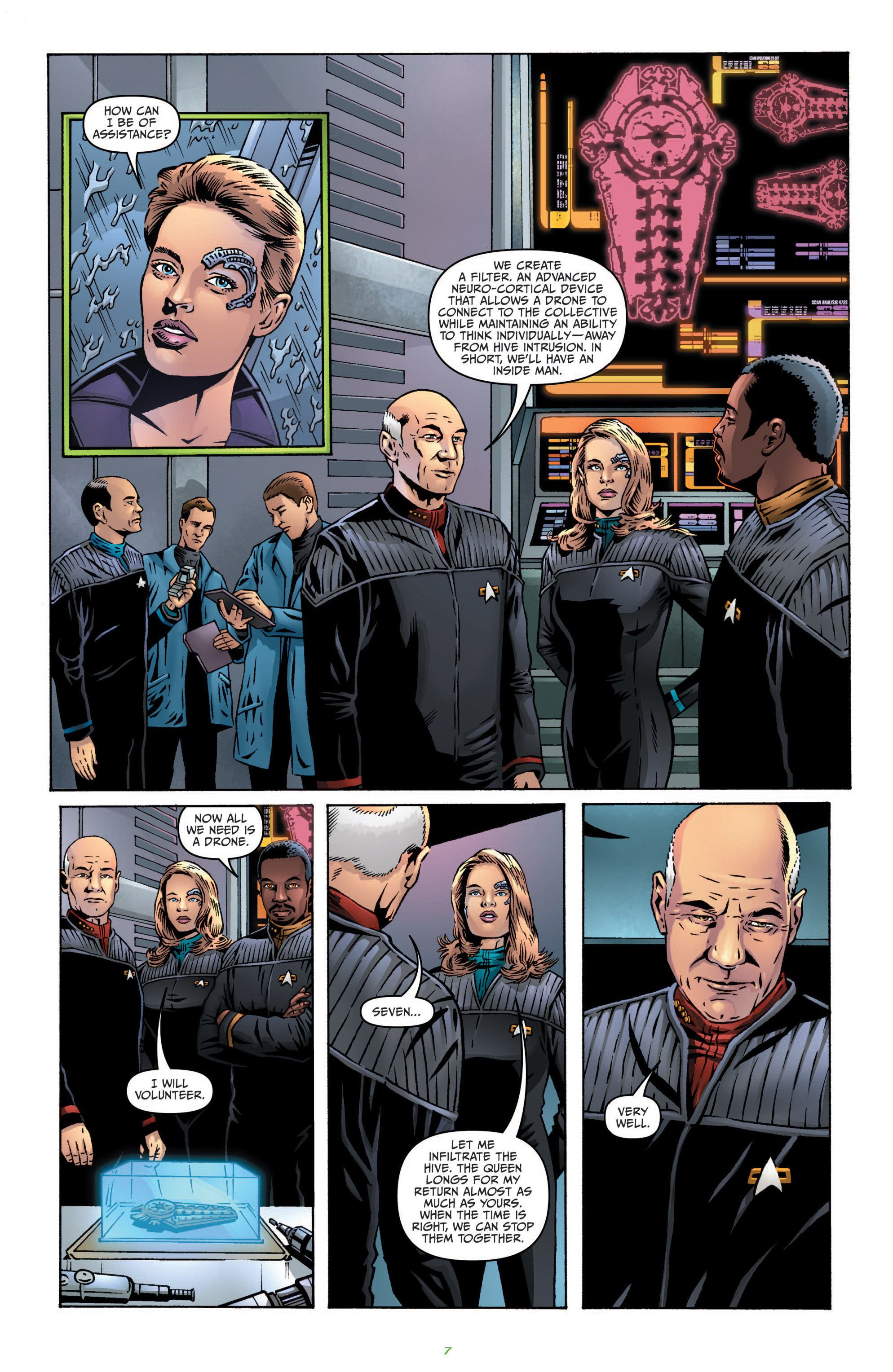 Read online Star Trek: The Next Generation - Hive comic -  Issue #2 - 10