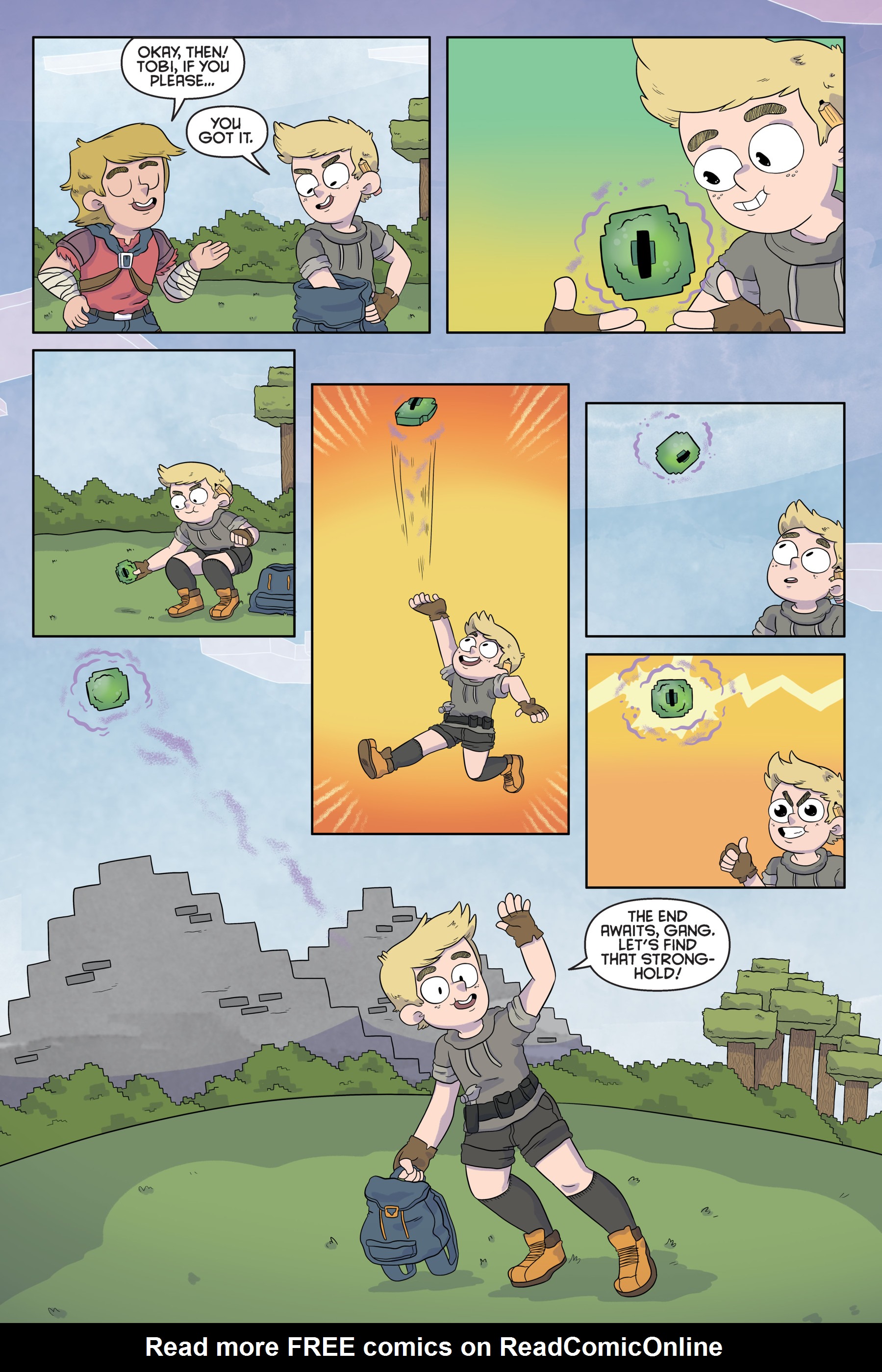 Read online Minecraft comic -  Issue # TPB 1 - 35