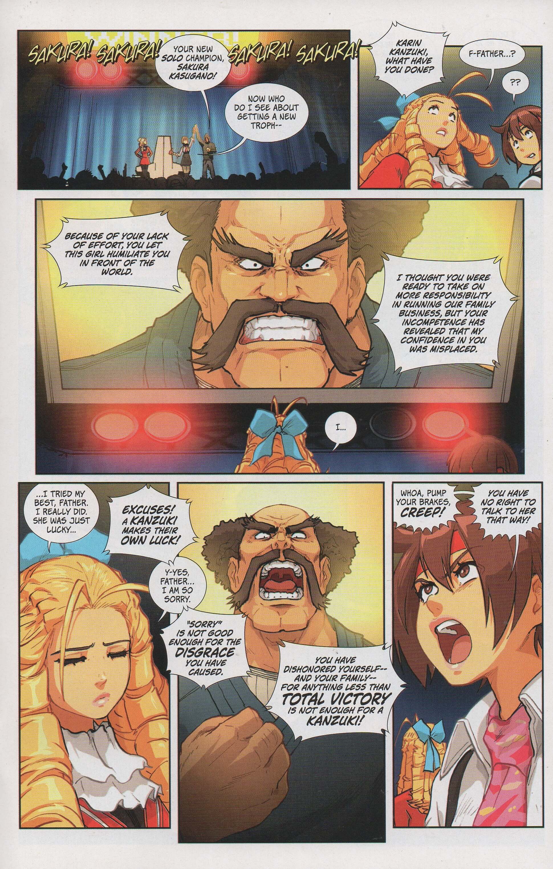 Read online Free Comic Book Day 2019 comic -  Issue # Sakura vs Karin - 21