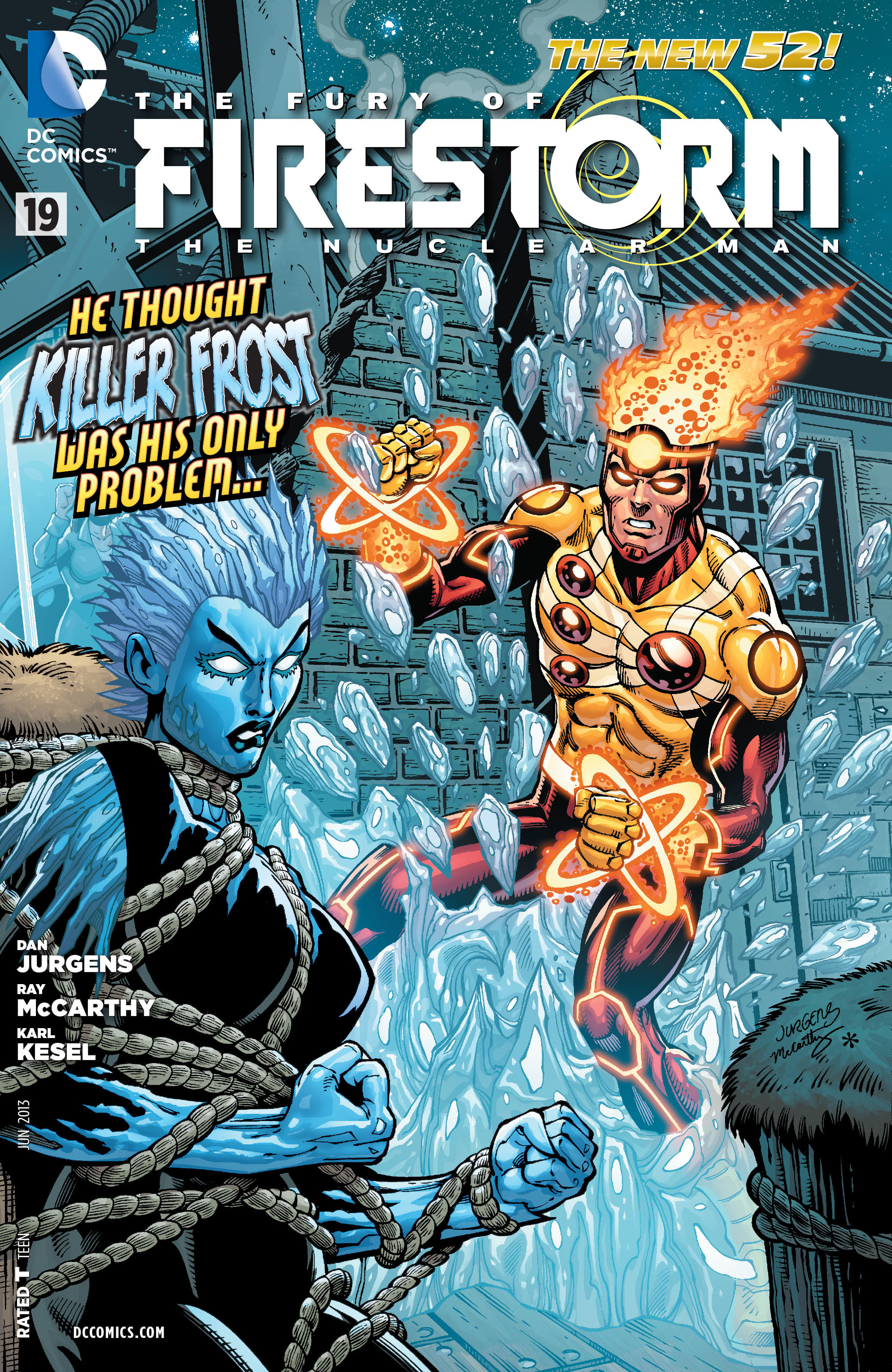 Read online The Fury of Firestorm: The Nuclear Men comic -  Issue #19 - 1
