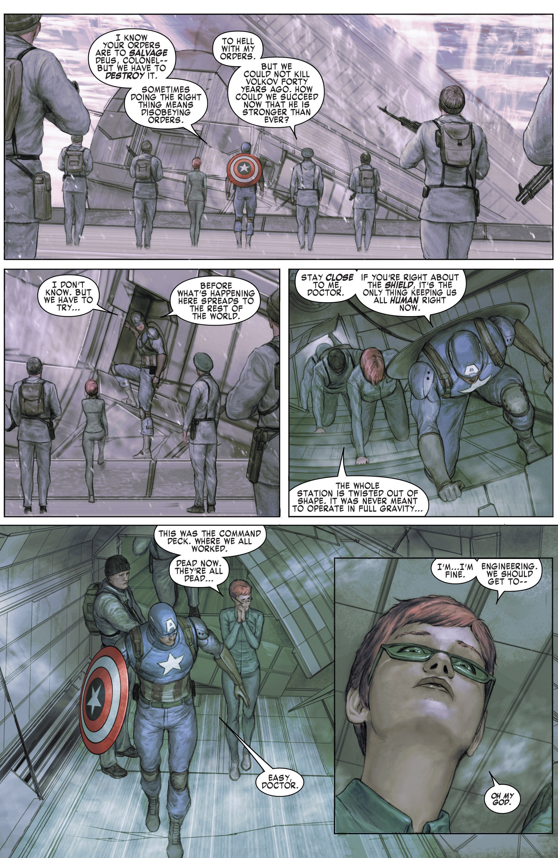 Read online Captain America: Living Legend comic -  Issue #3 - 21