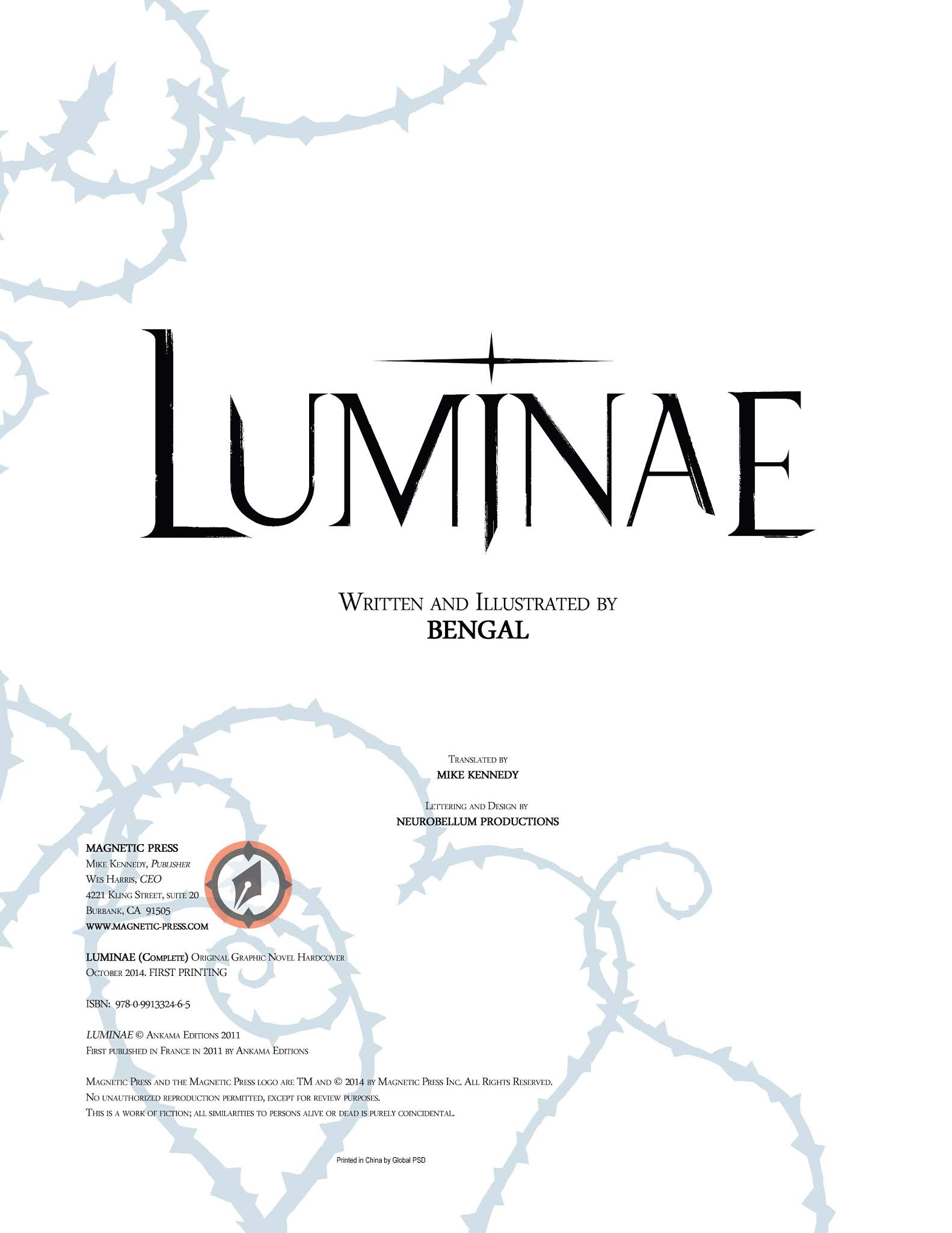 Read online Luminae comic -  Issue # TPB (Part 1) - 3