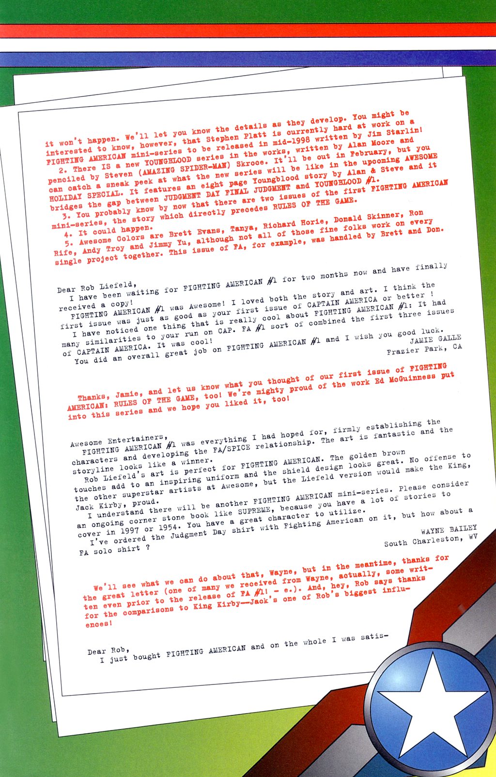 Read online Fighting American: Rules of the Game comic -  Issue #1 - 25