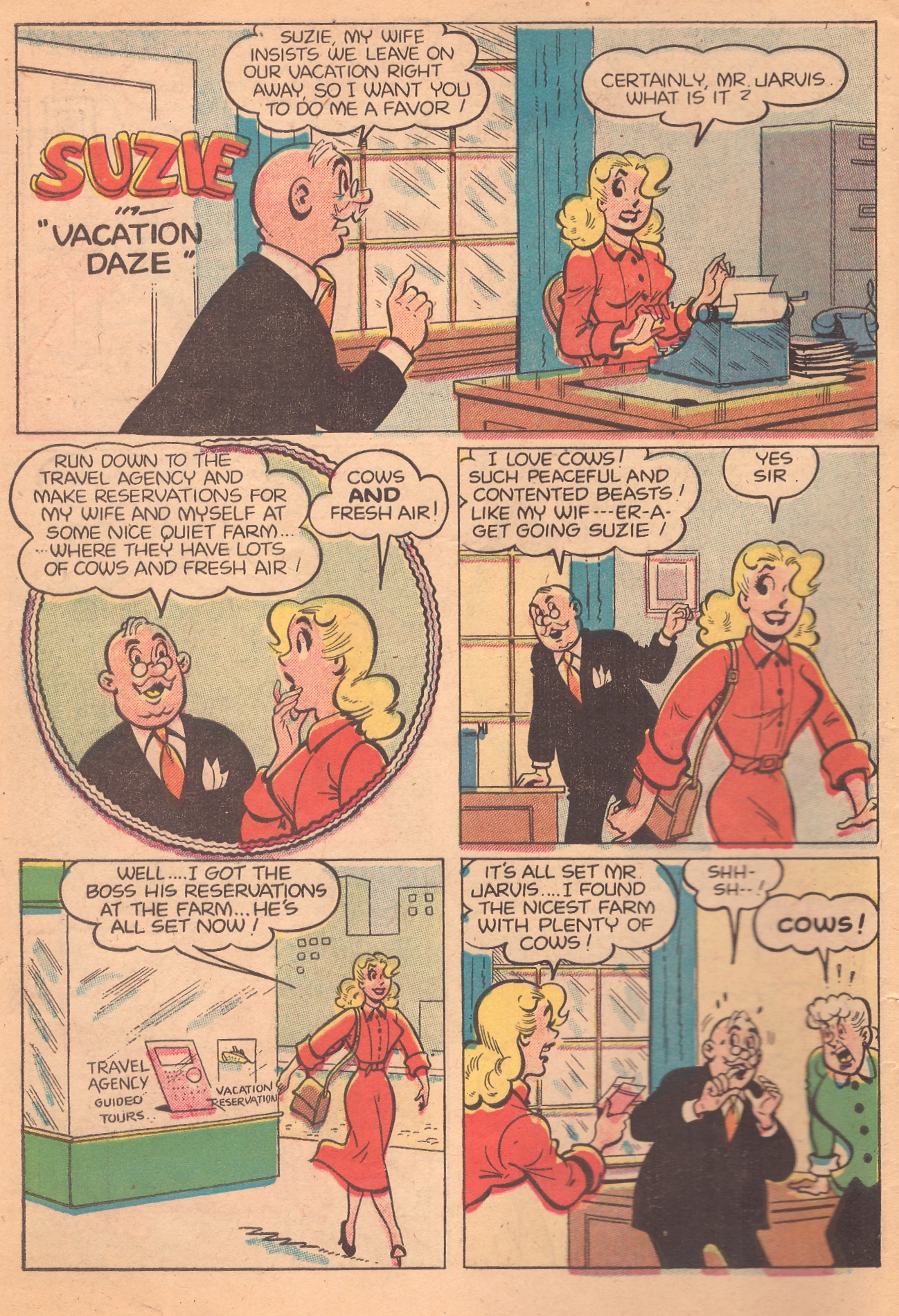 Read online Suzie Comics comic -  Issue #95 - 7