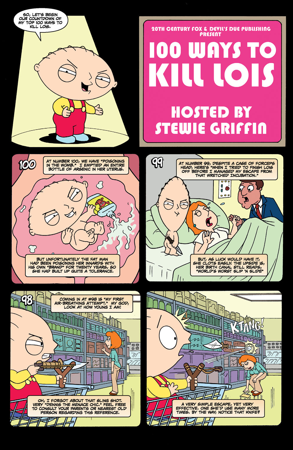 Read online Family Guy comic -  Issue #1 - 5