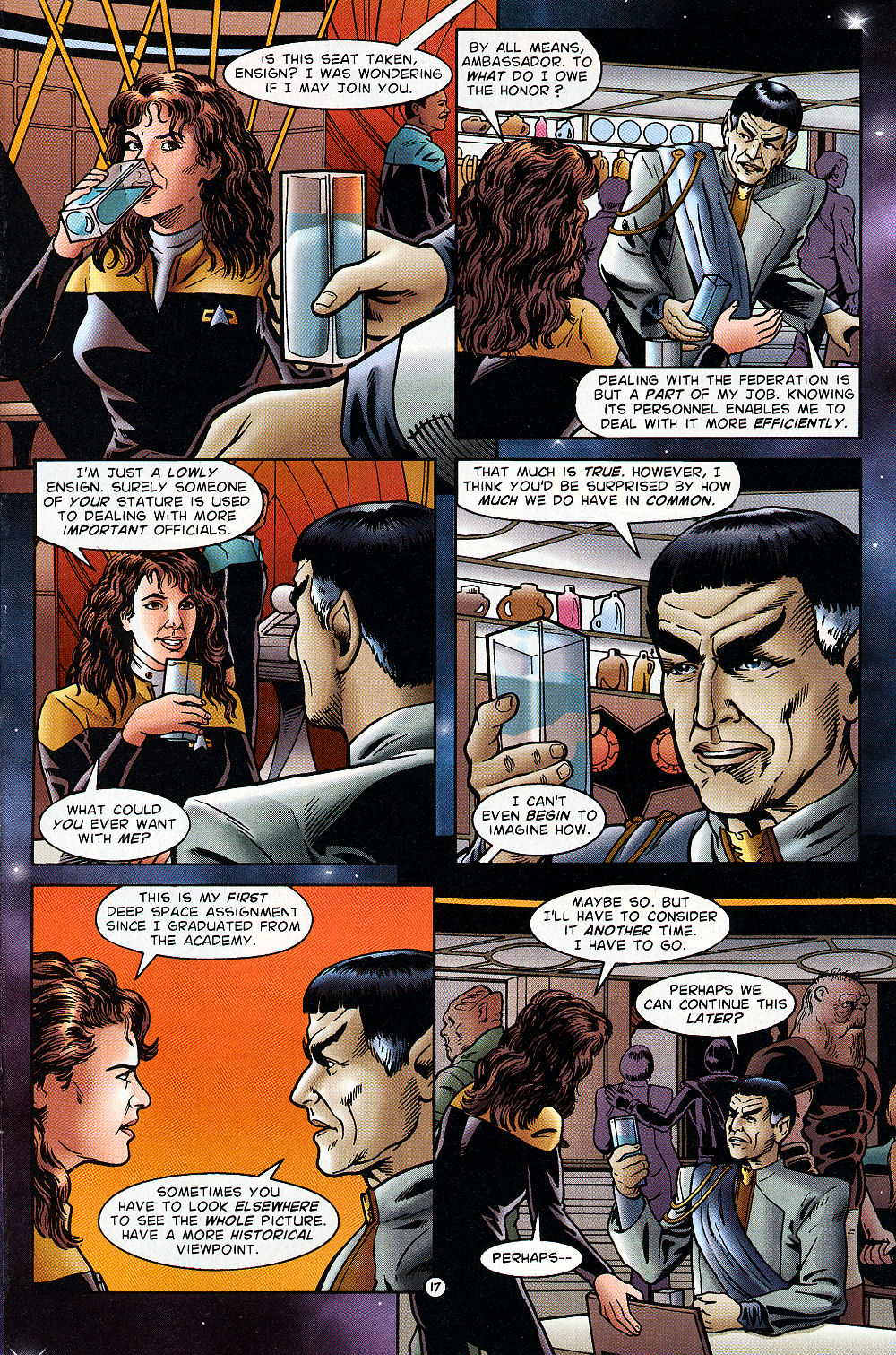 Read online Star Trek: Deep Space Nine: Celebrity Series comic -  Issue #1 - 21