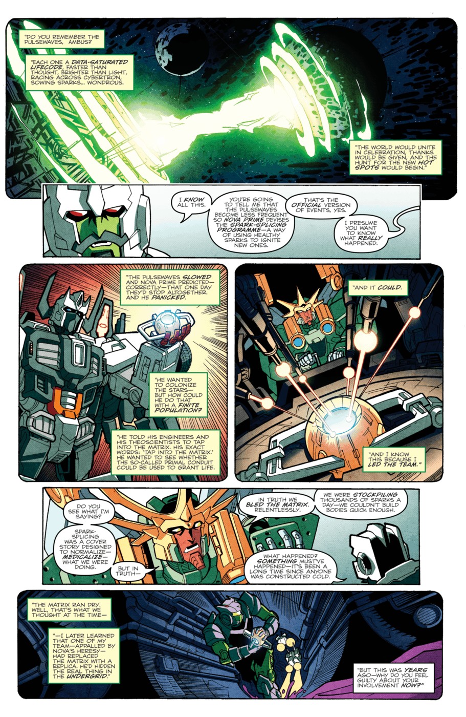 Read online The Transformers: More Than Meets The Eye comic -  Issue #19 - 22