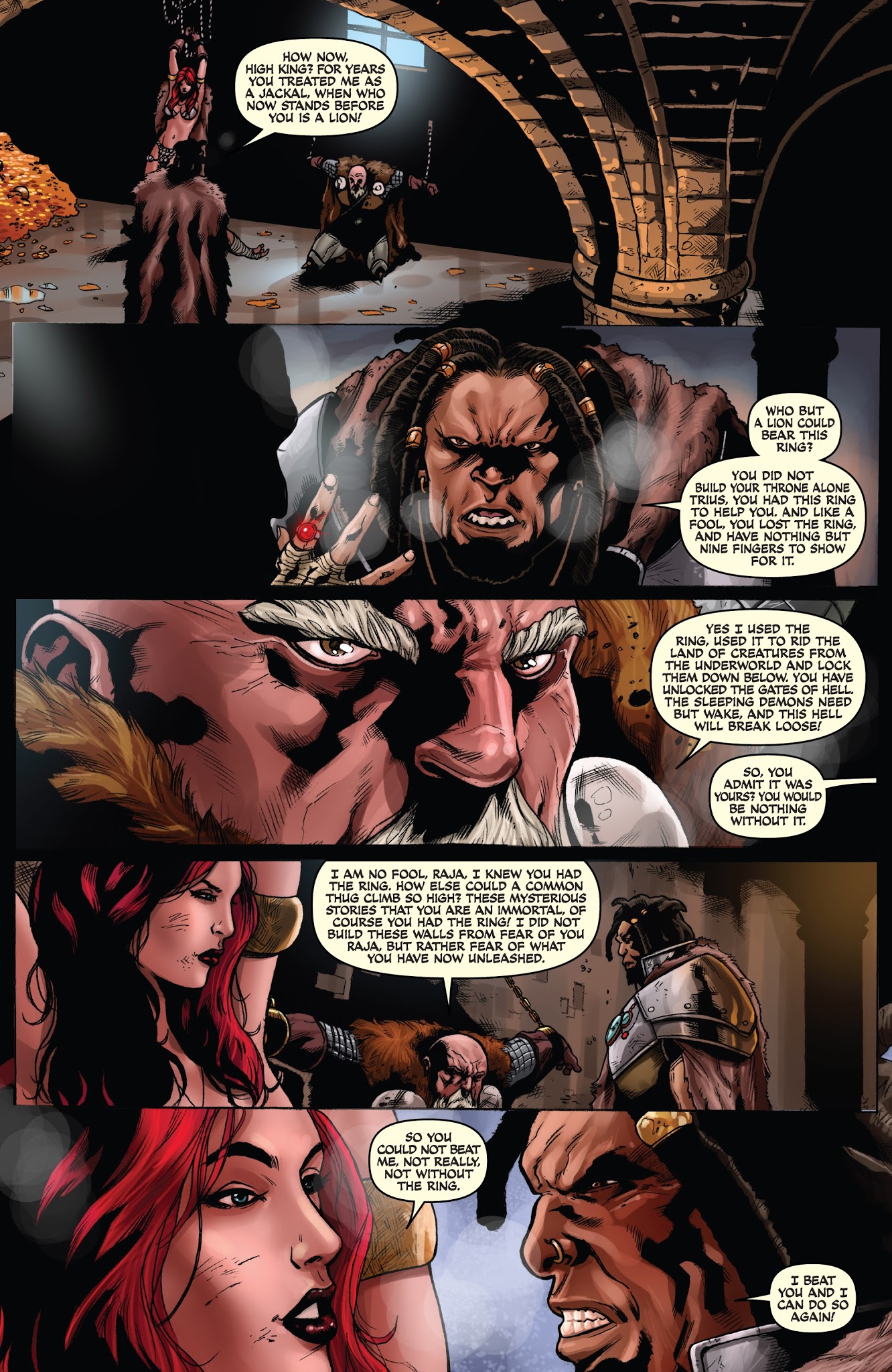 Read online Red Sonja: Revenge of the Gods comic -  Issue #3 - 8