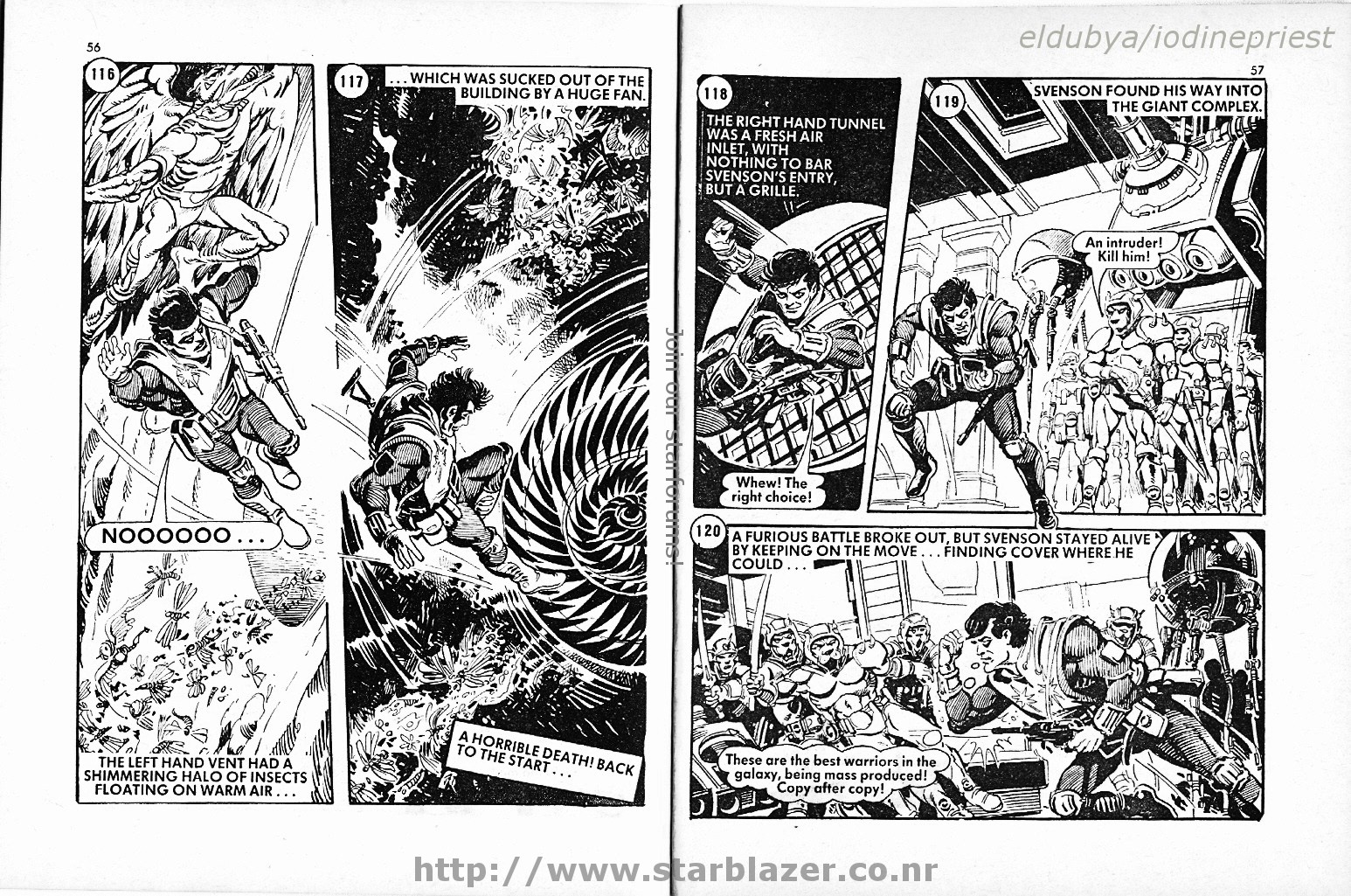 Read online Starblazer comic -  Issue #160 - 30