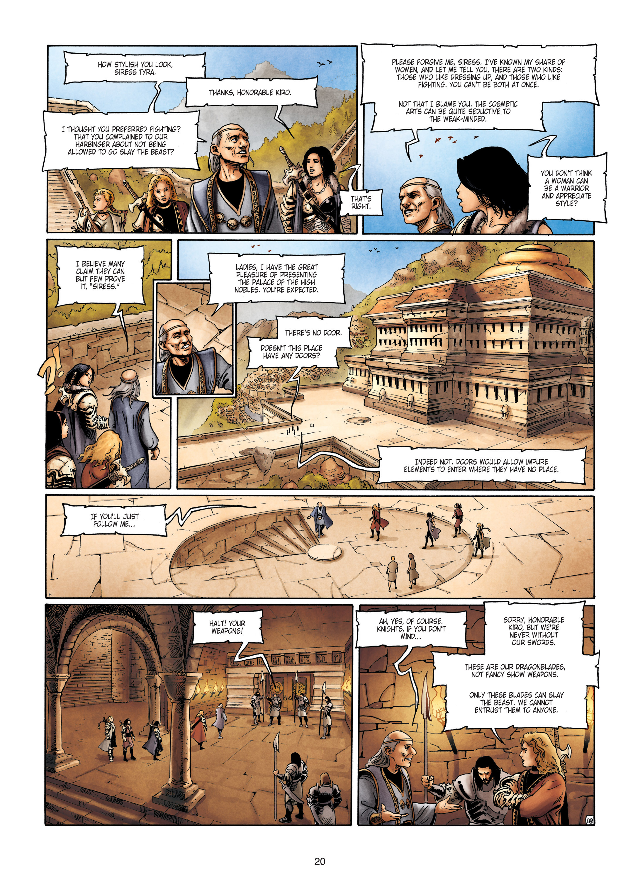 Read online Chronicles Of The Dragon Knights Vol. 7: To See the Sun Again comic -  Issue # Full - 20