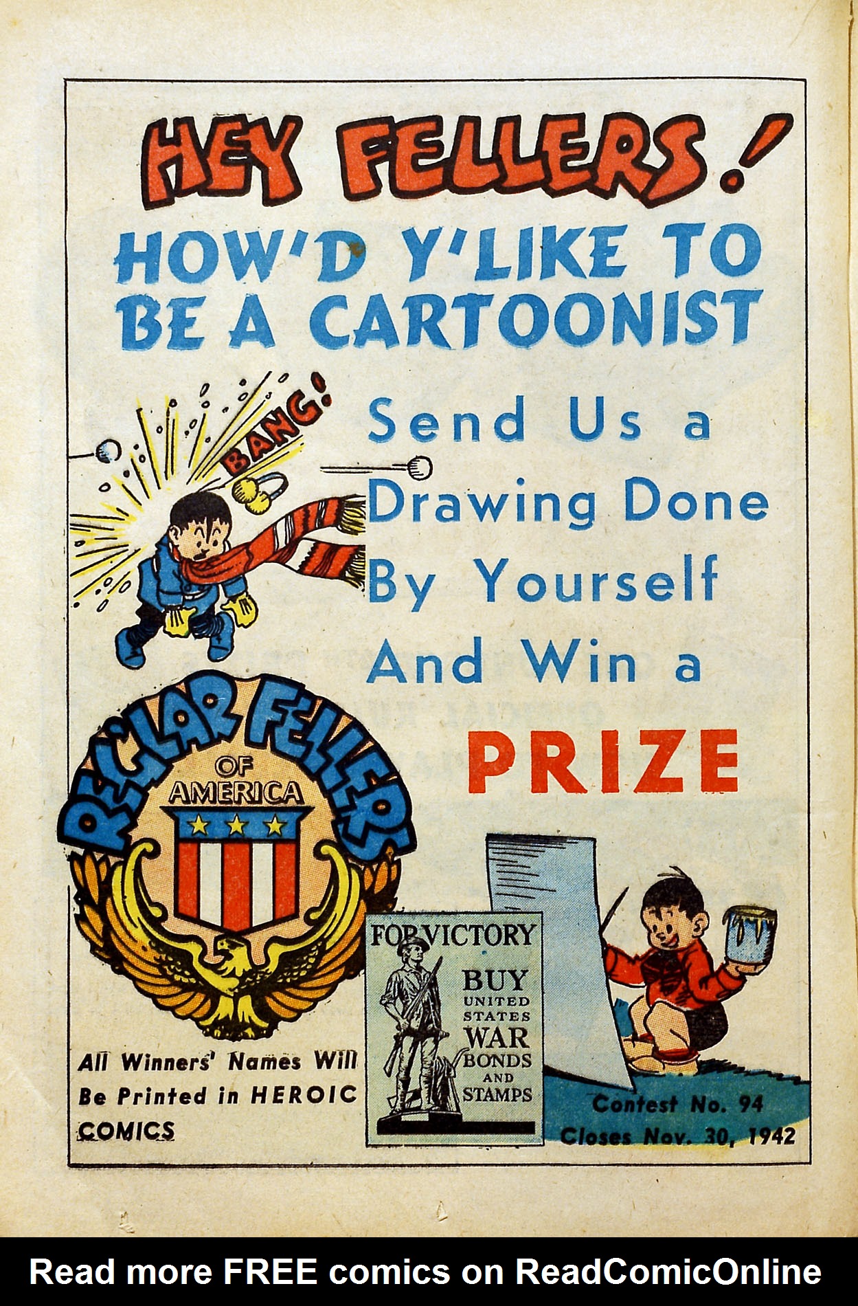 Read online Reg'lar Fellers Heroic Comics comic -  Issue #15 - 38