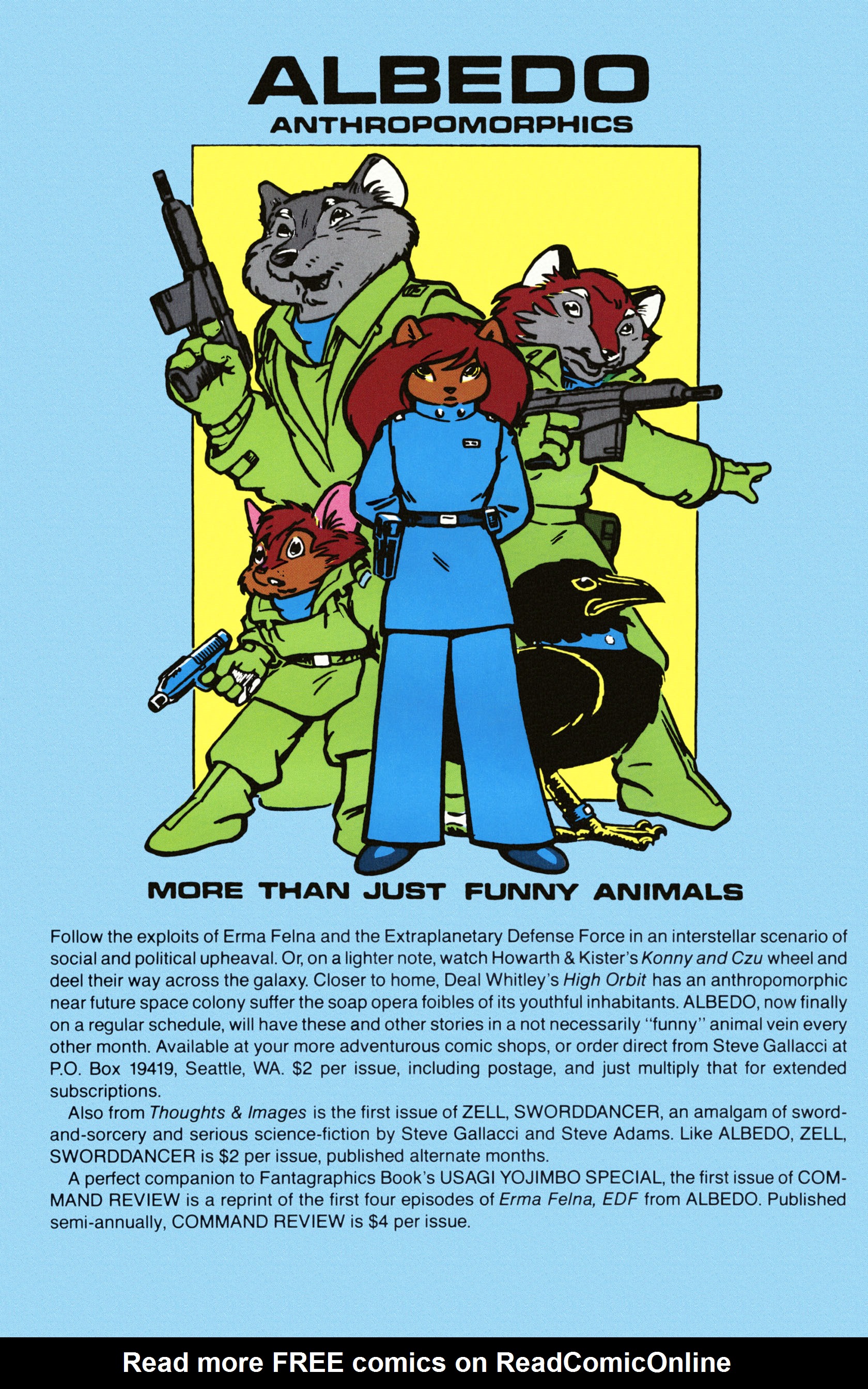 Read online Critters comic -  Issue #6 - 36